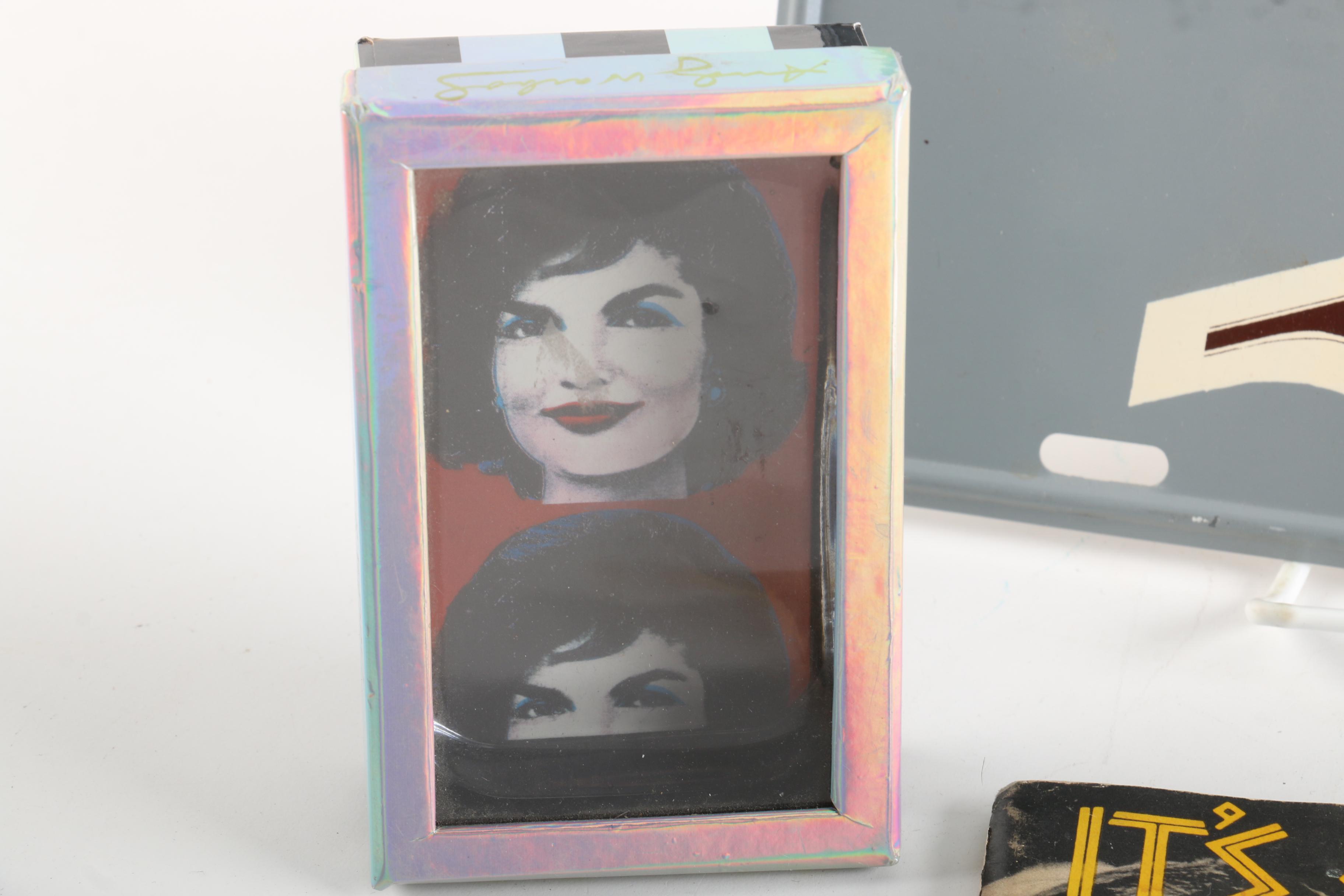 Jackie O Years Memorabilia Including Licensed Andy Warhol