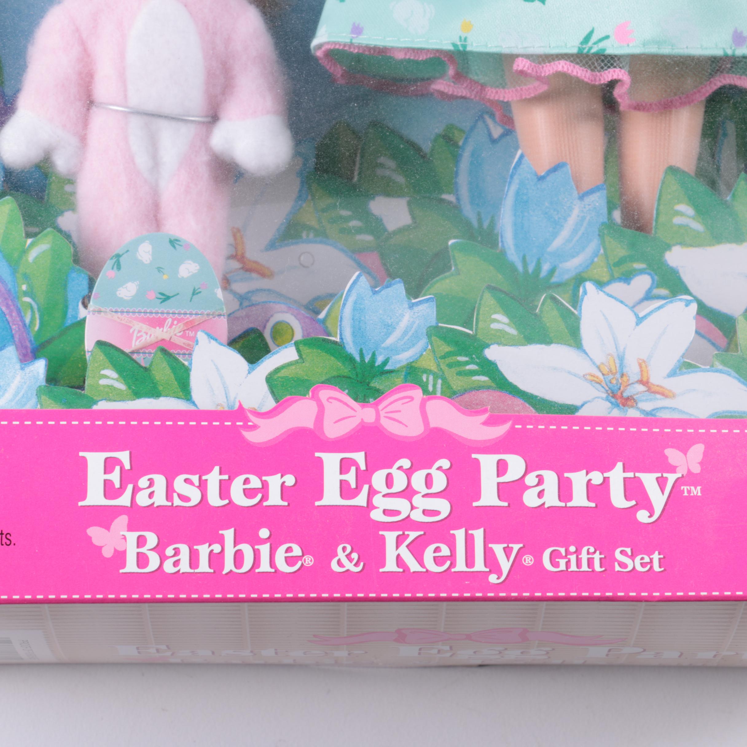Special Edition Barbie Dolls Featuring an "Easter Egg Party" Gift Set