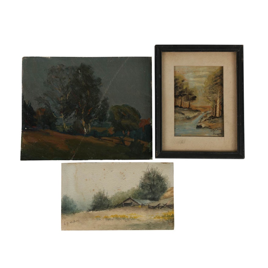 Collection of Rural Landscape Paintings