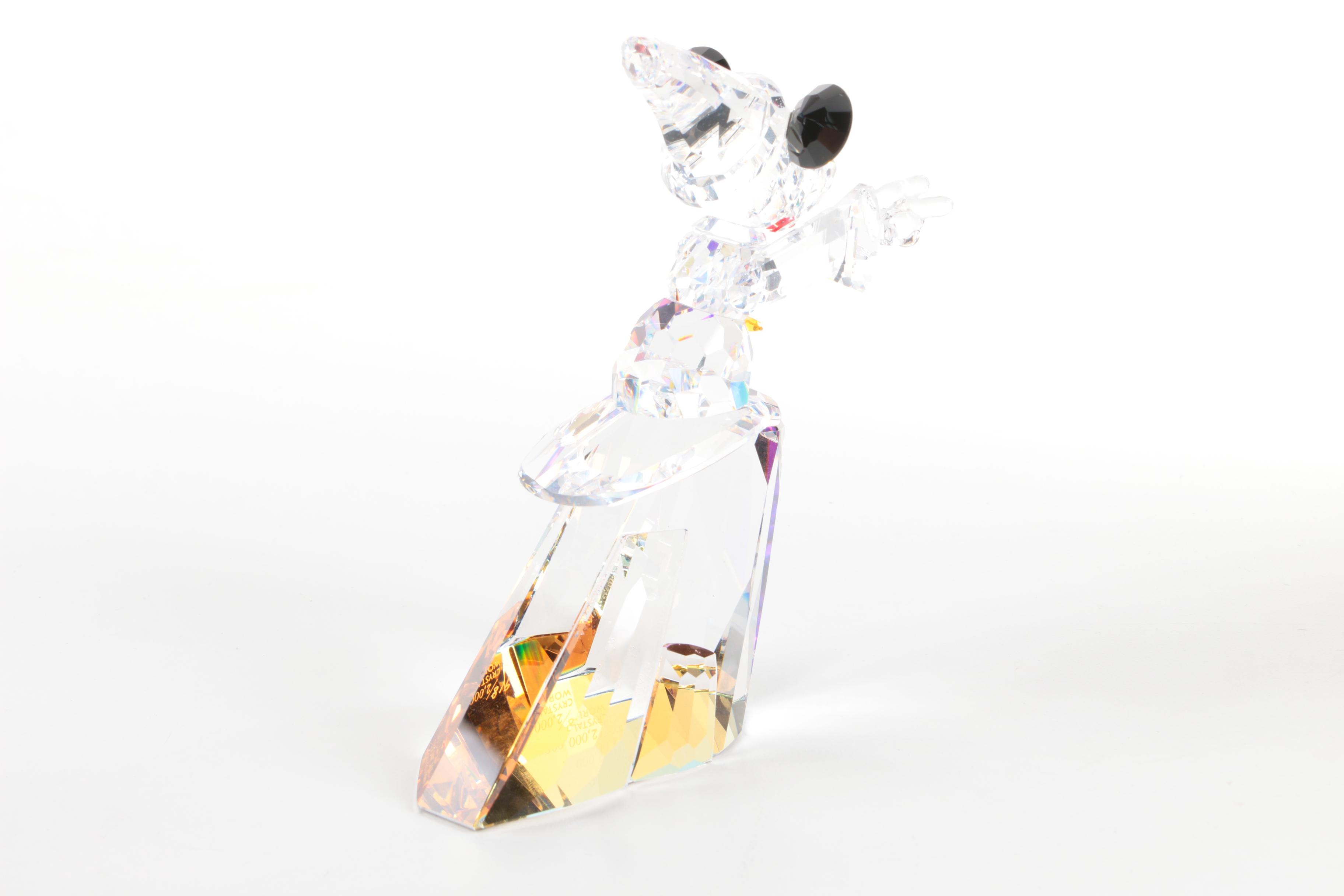 Crystal World "Disney Showcase Collection" Mickey Mouse Sorcerer Figurine