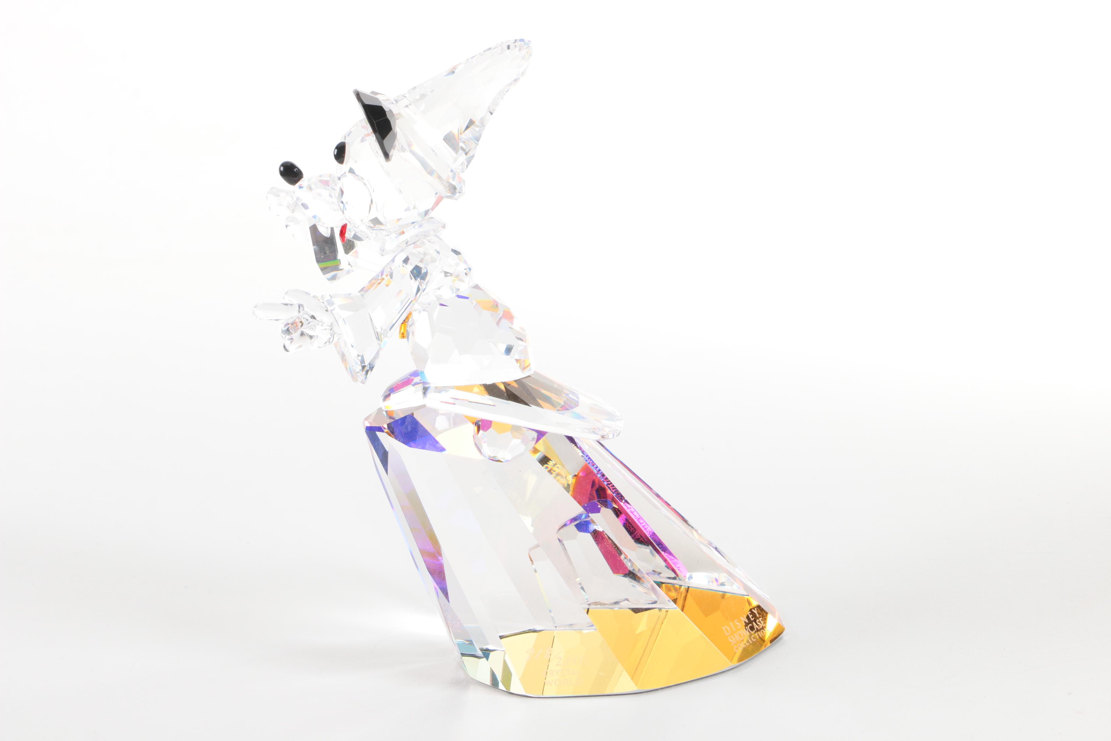 Crystal World "Disney Showcase Collection" Mickey Mouse Sorcerer Figurine