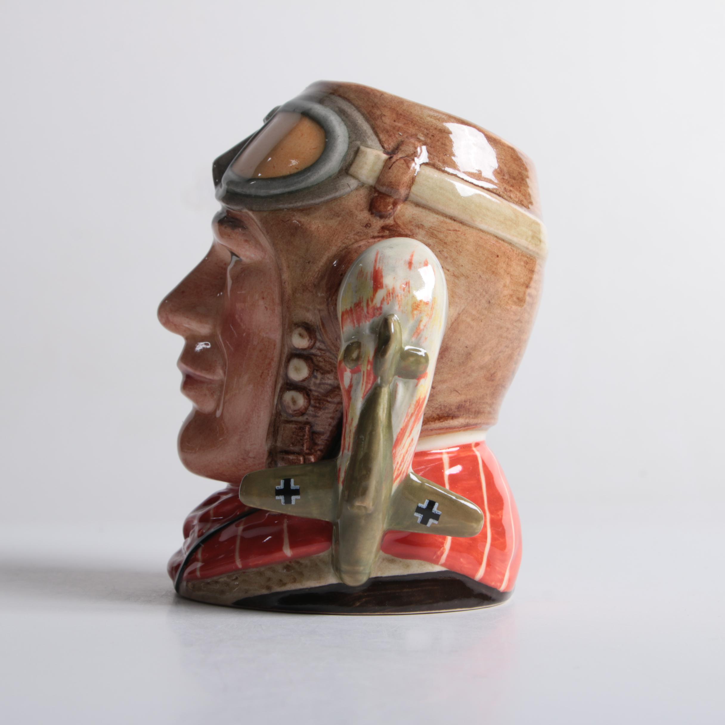 1990 Royal Doulton "The Airman" Character Jug