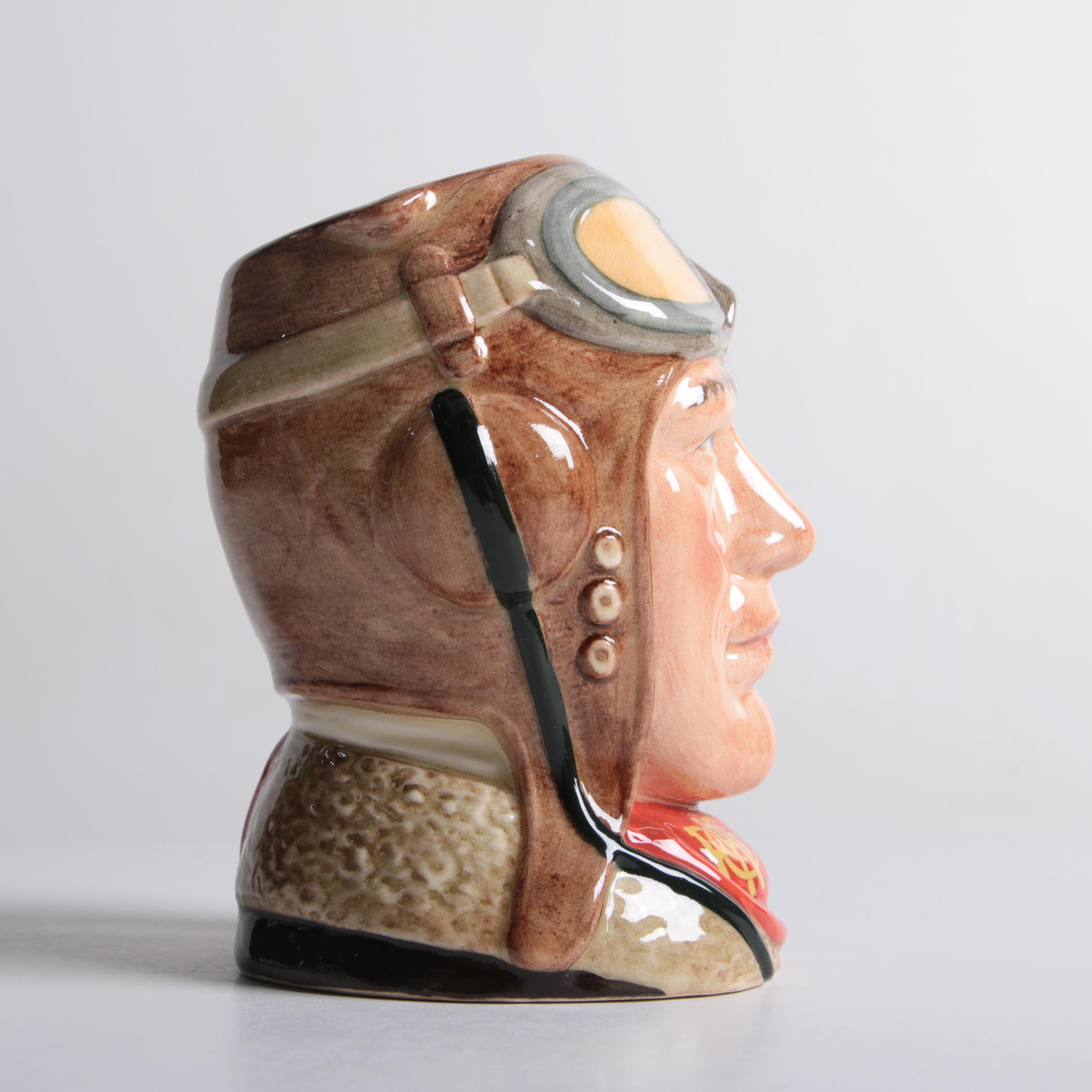 1990 Royal Doulton "The Airman" Character Jug