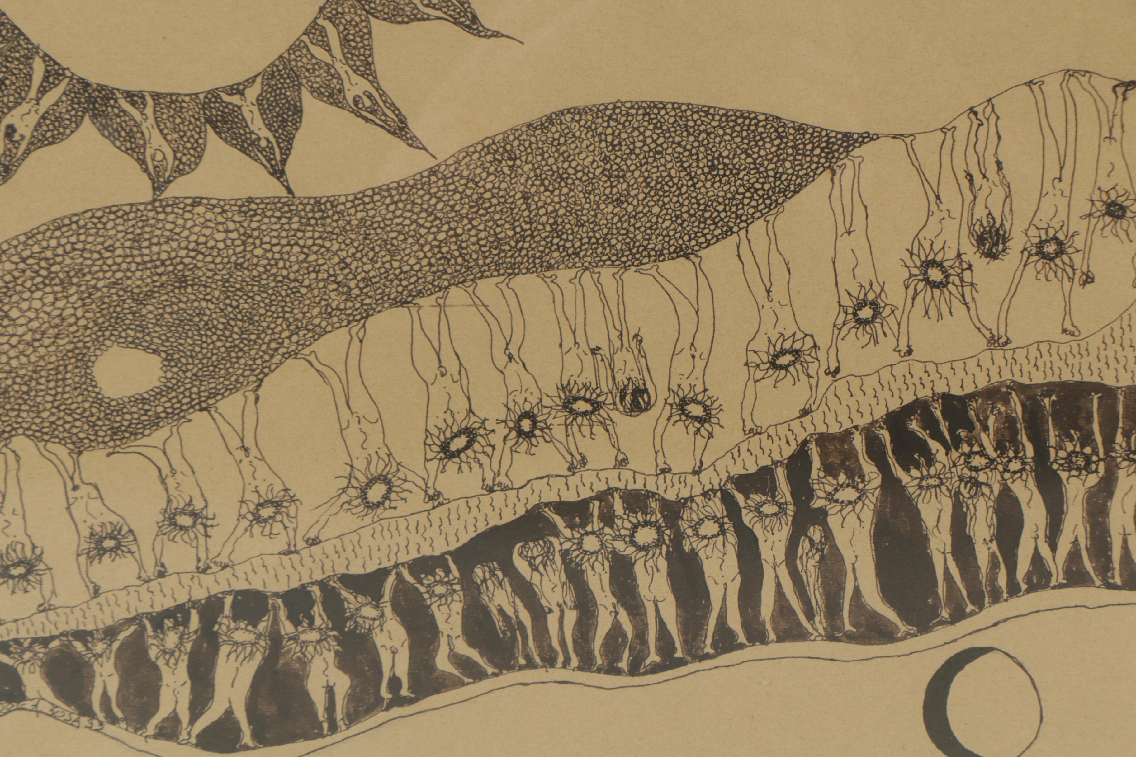 Ink Drawings "Cycle of Life"