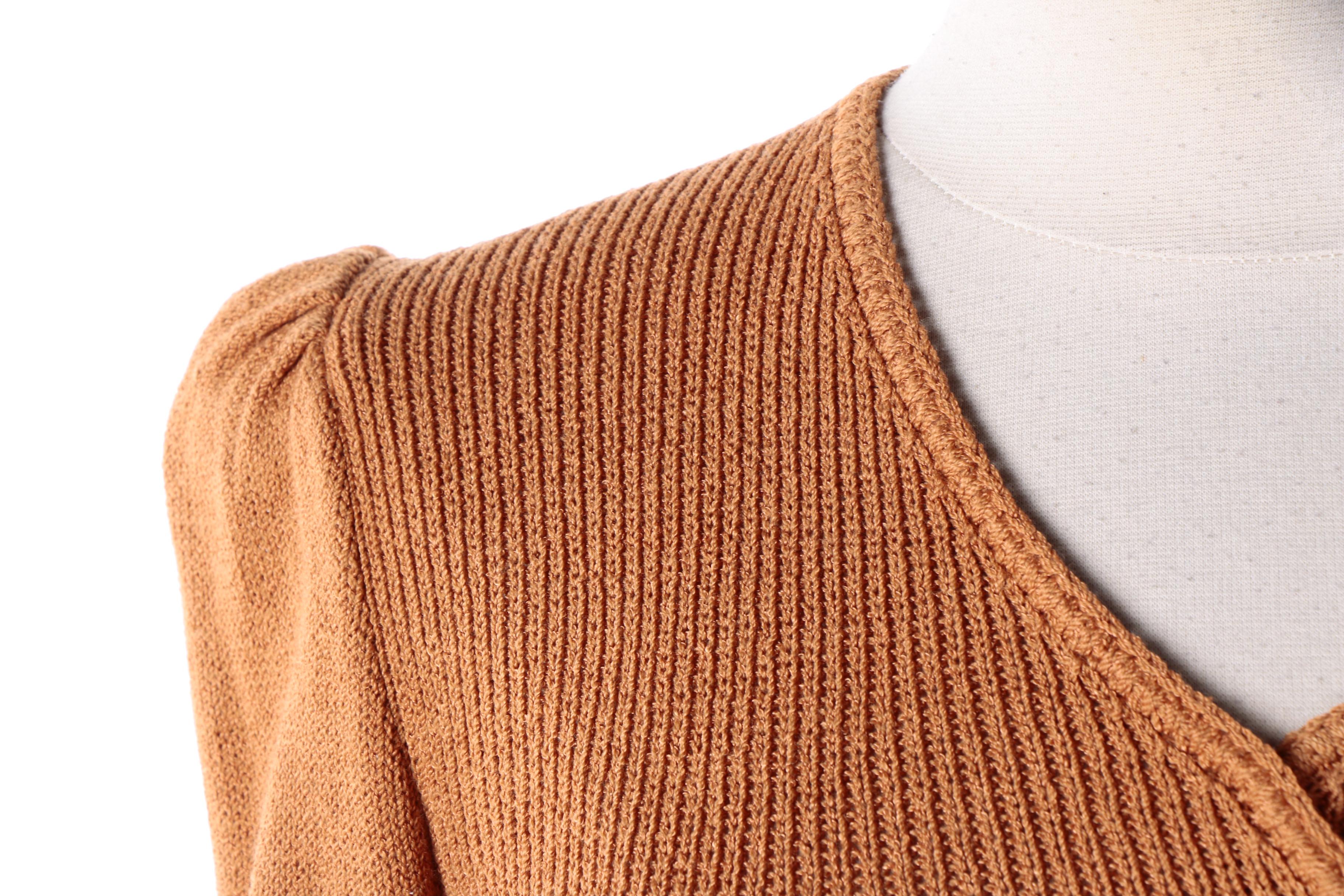 1970s Vintage St. John by Marie Gray Knit Cardigan and Dress