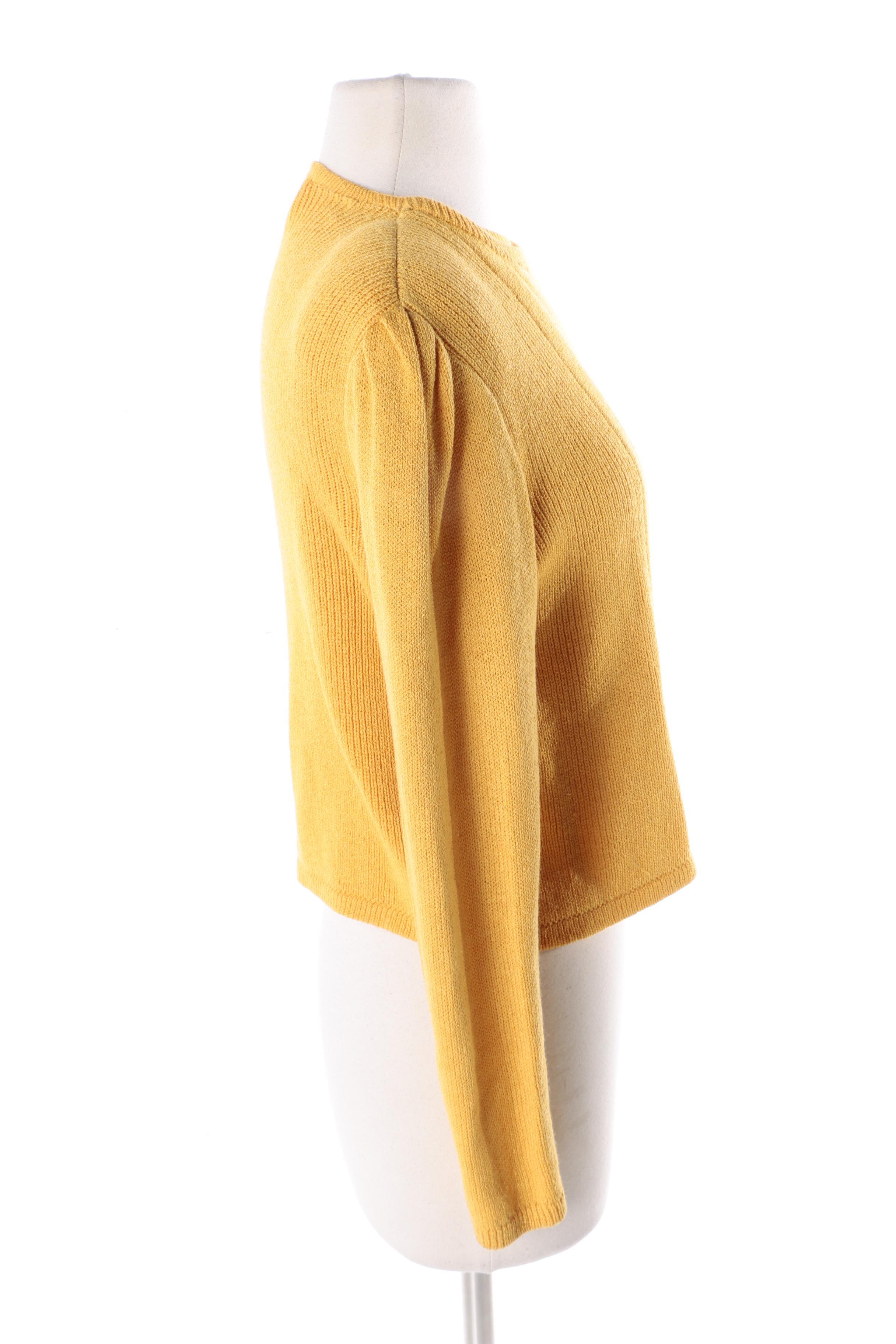 1970s Vintage St. John by Marie Gray Knit Cardigan and Dress