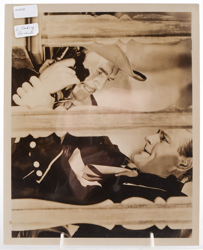 Lou Gehrig 1938 "Rawhide" Movie Still  COA