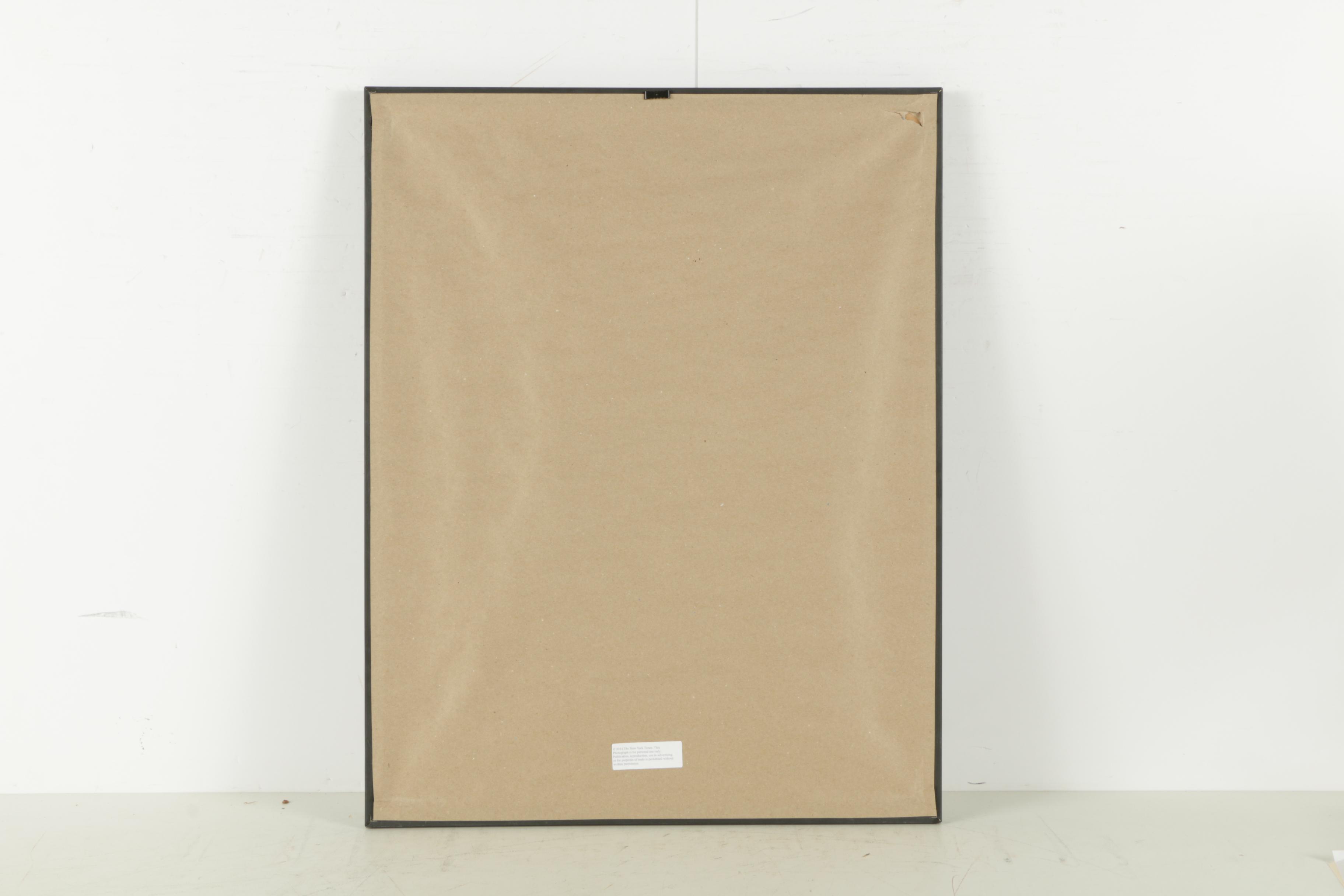 Reproduction Print of "New York Times" Front Page From February 3, 1934