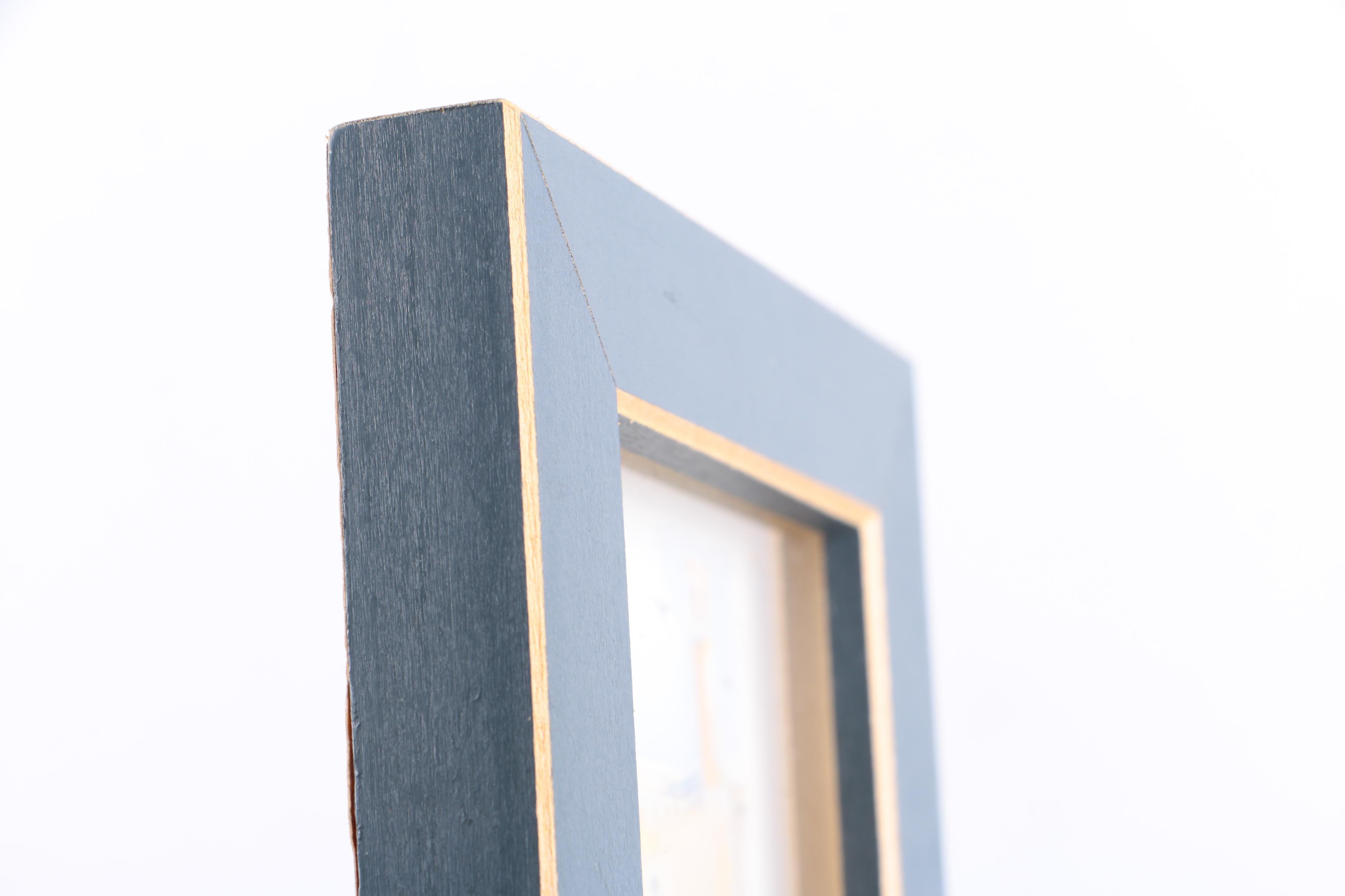 Gouache Painting on Paper and Two Offset Lithographs