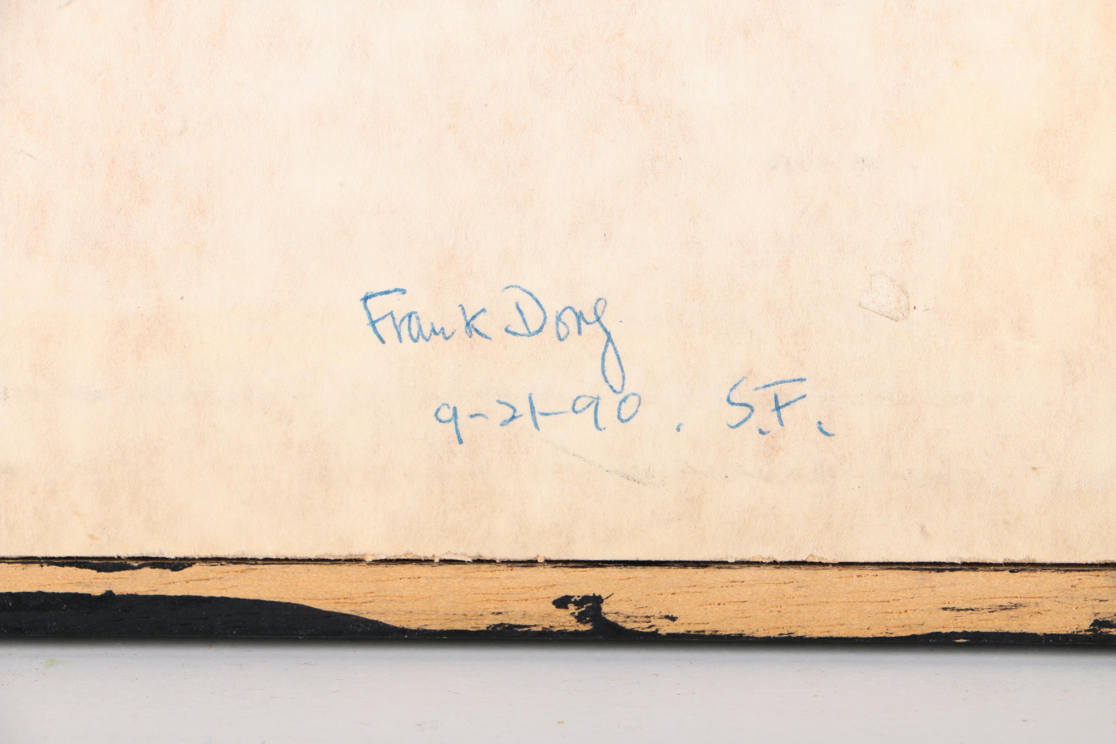 Gouache Painting on Paper and Two Offset Lithographs