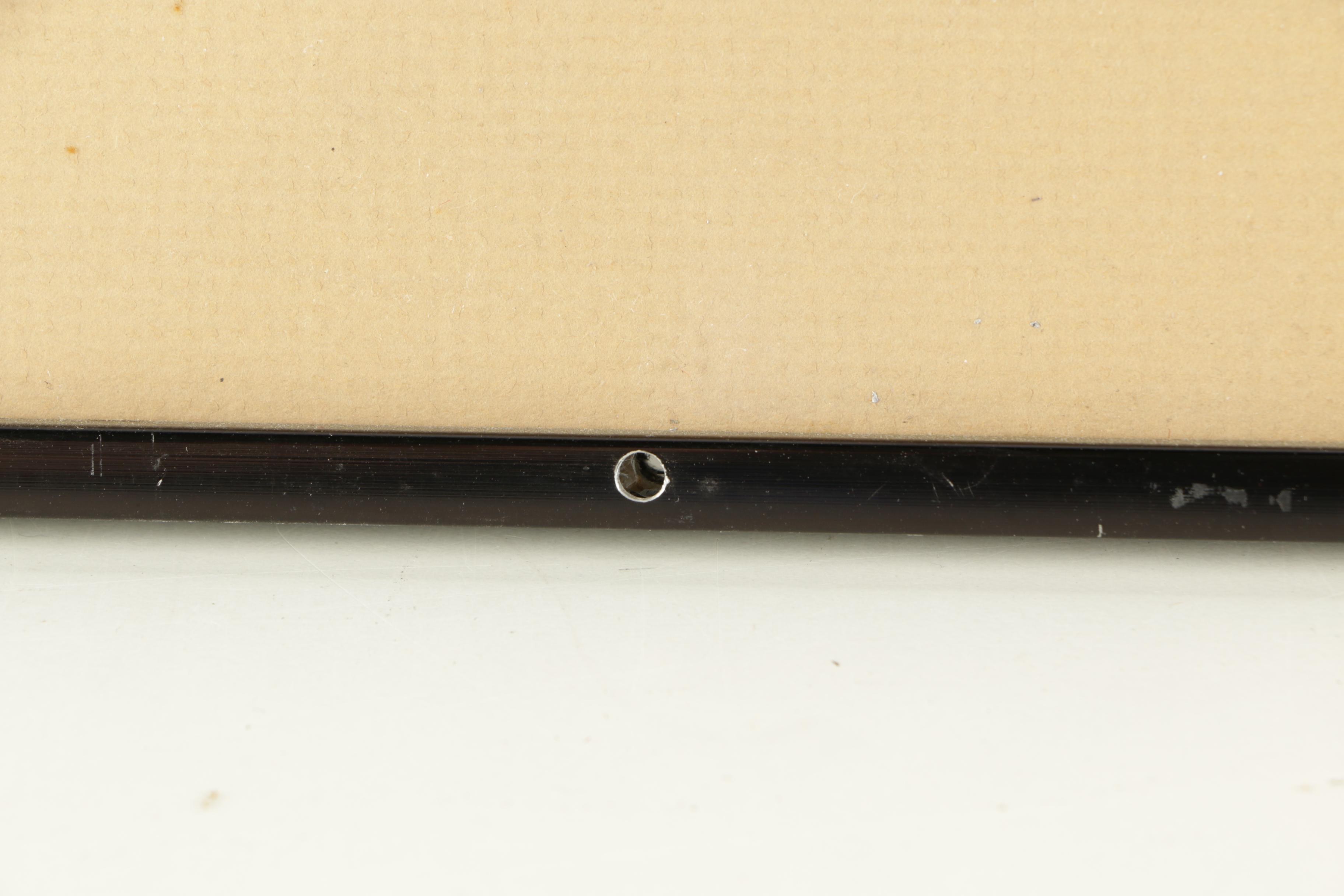 Guy Shively Colored Pencil Drawing on Paper "Buddy's Lineup"