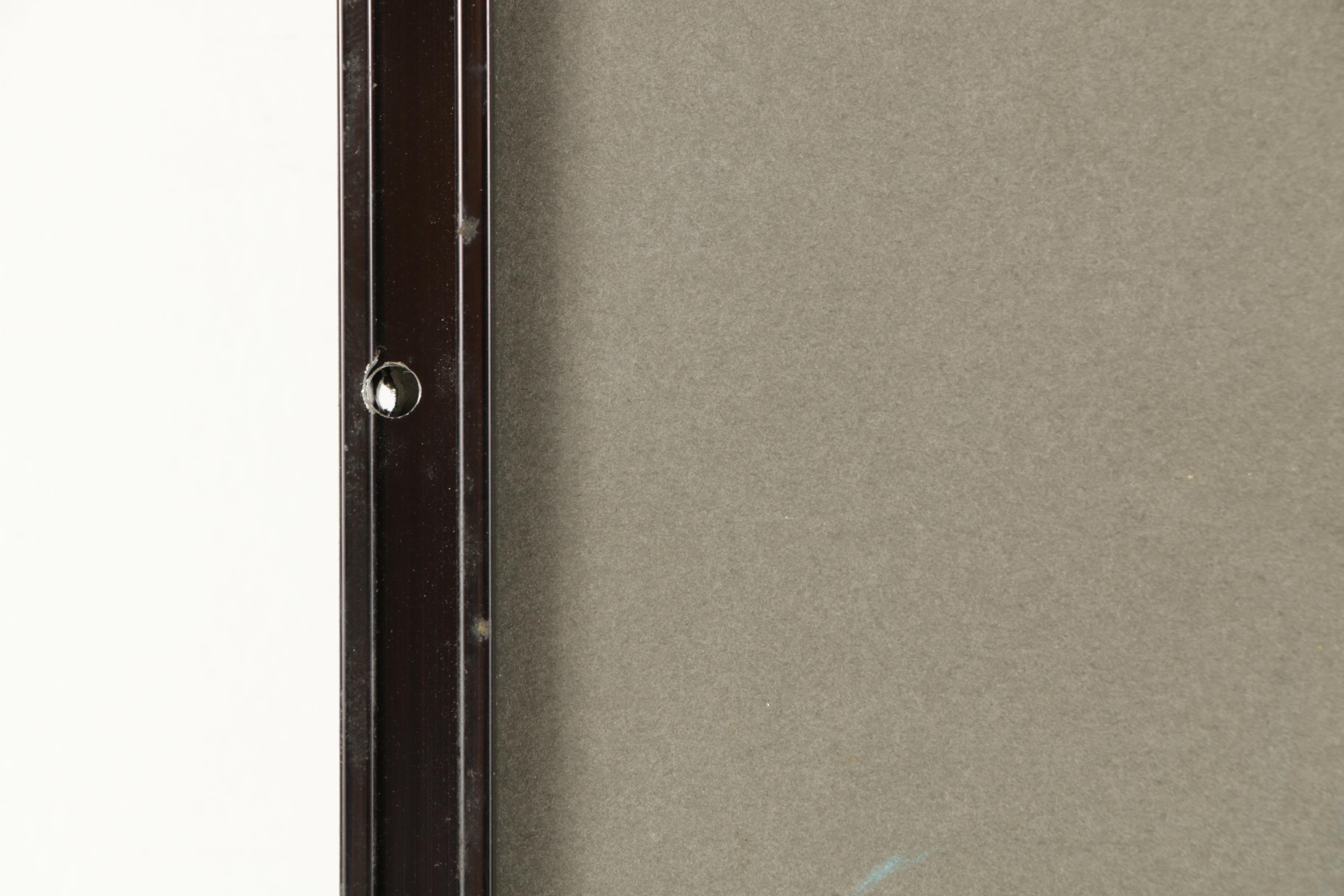 Guy Shively Colored Pencil Drawing on Paper "Buddy's Lineup"