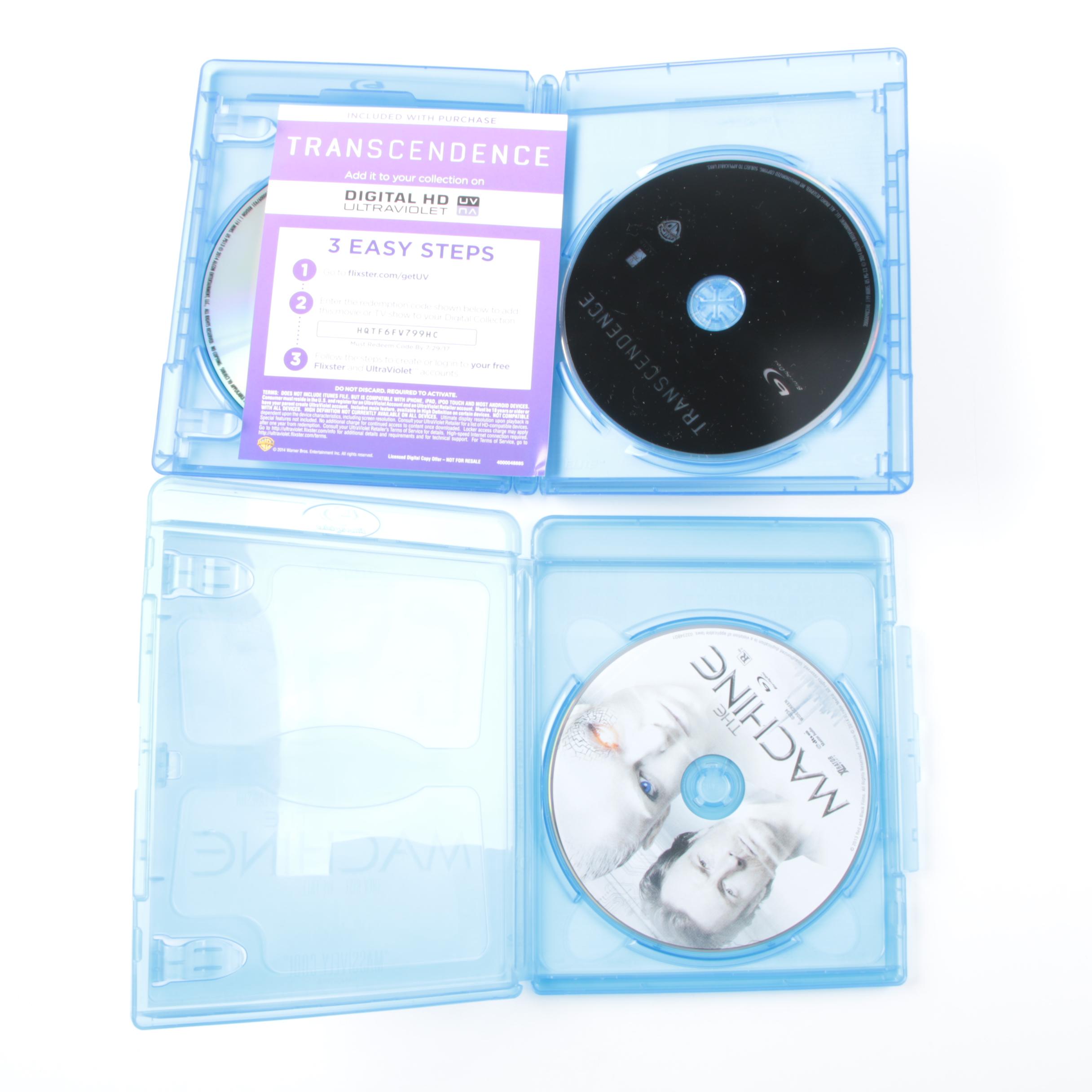 Modern Science Fiction Blu-ray Discs Including "Looper" and "The Signal"