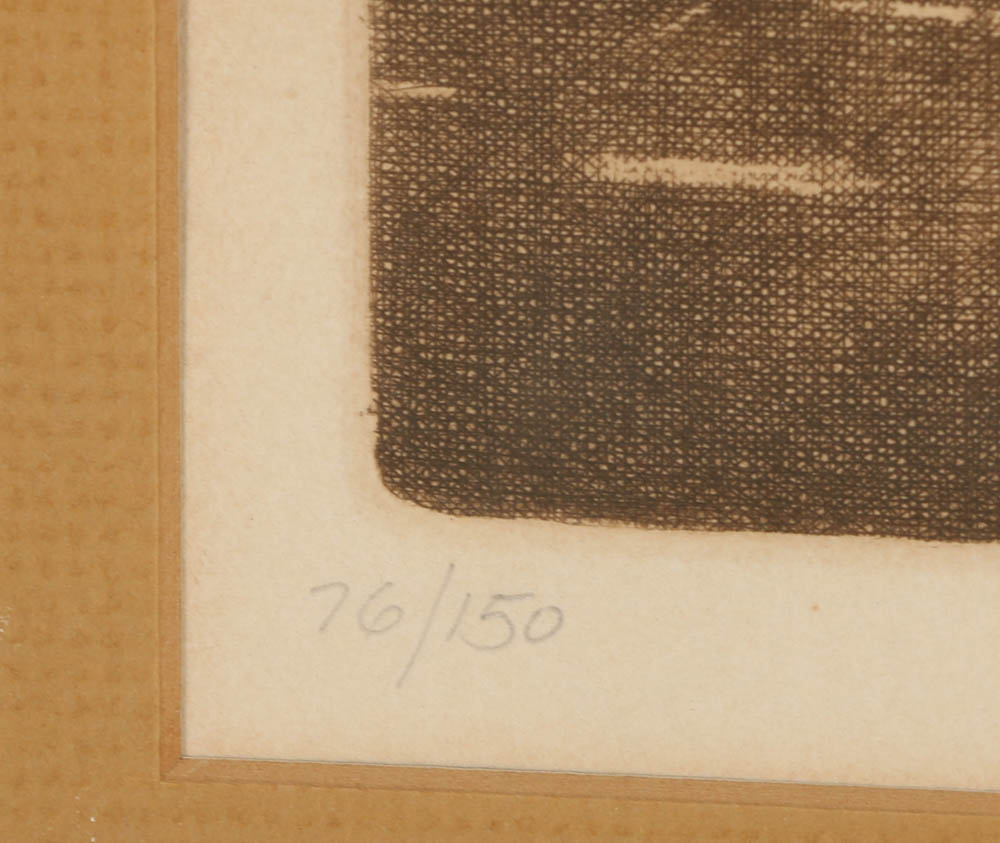 Ray Buuck Limited Edition Engraving on Paper "Summer Time"