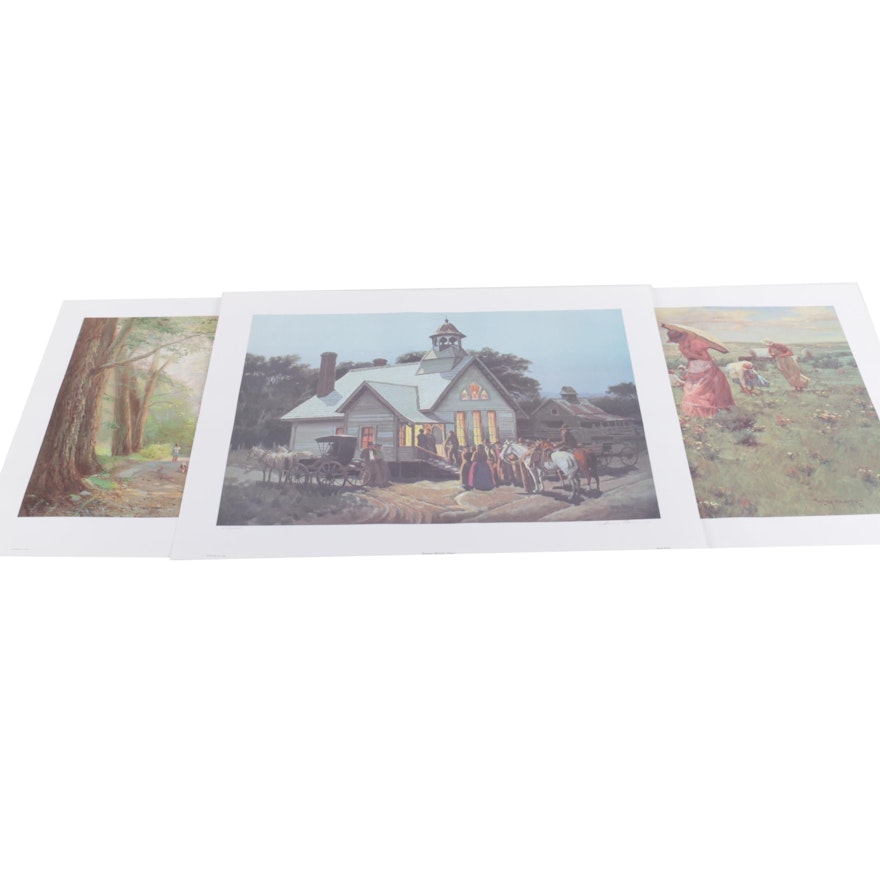 Collection of Limited Edition Reproduction Prints on Paper