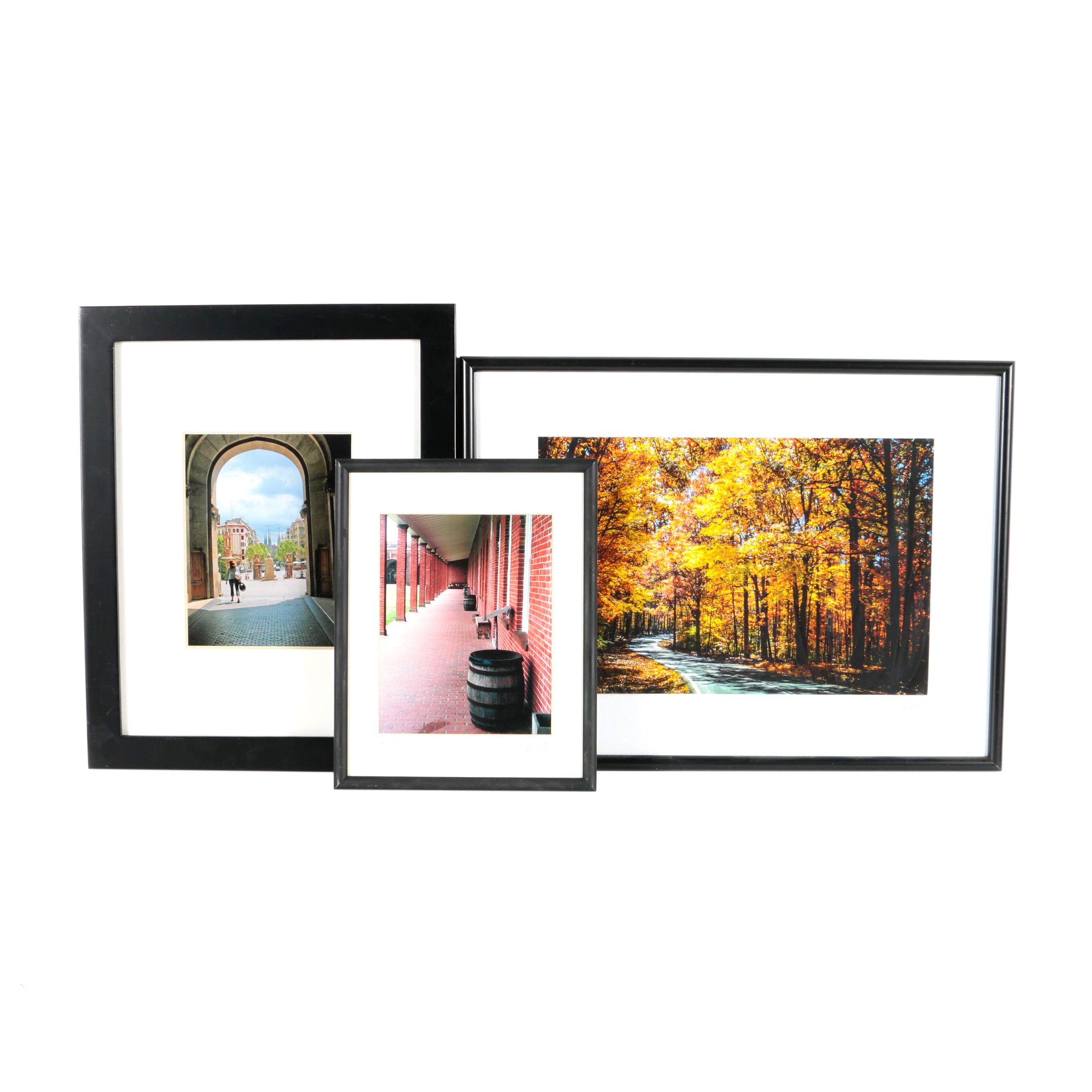 Signed Color Photographs