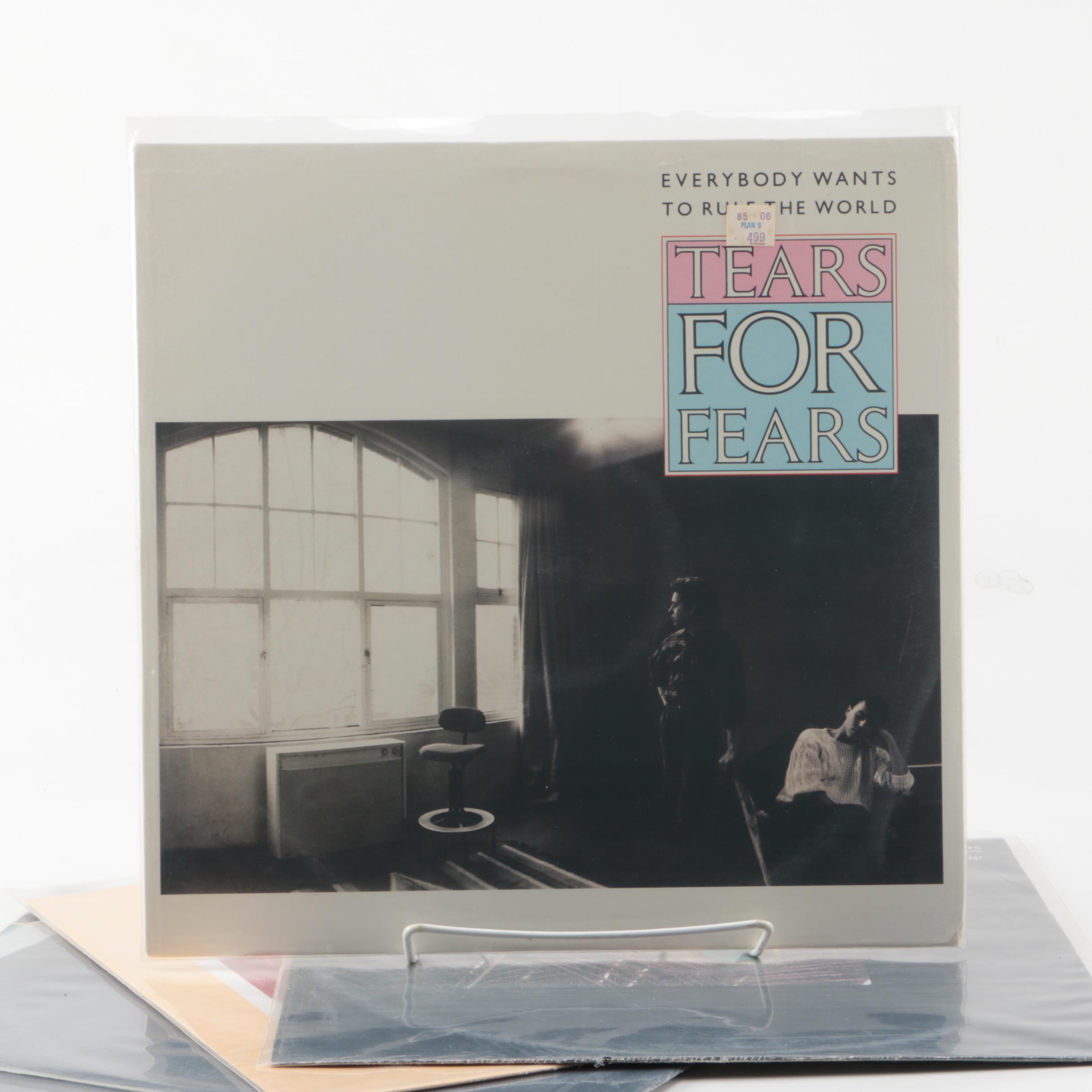 Tears For Fears LPs and 12" Singles Including "Songs From The Big Chair"