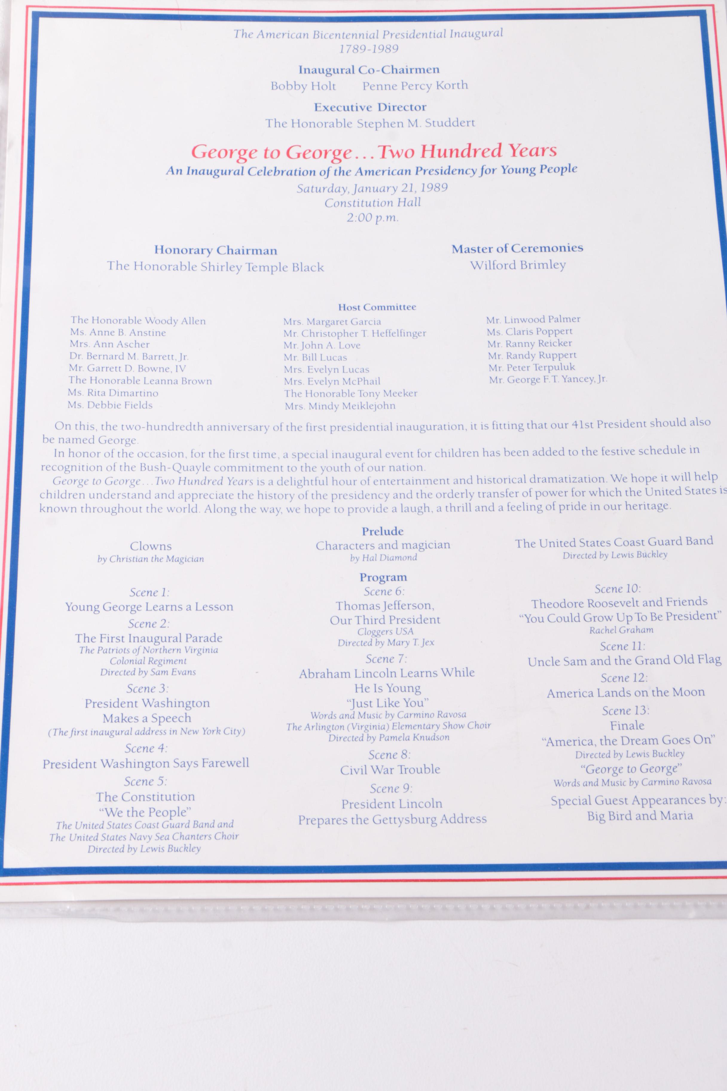 President George H.W. Bush Memorabilia