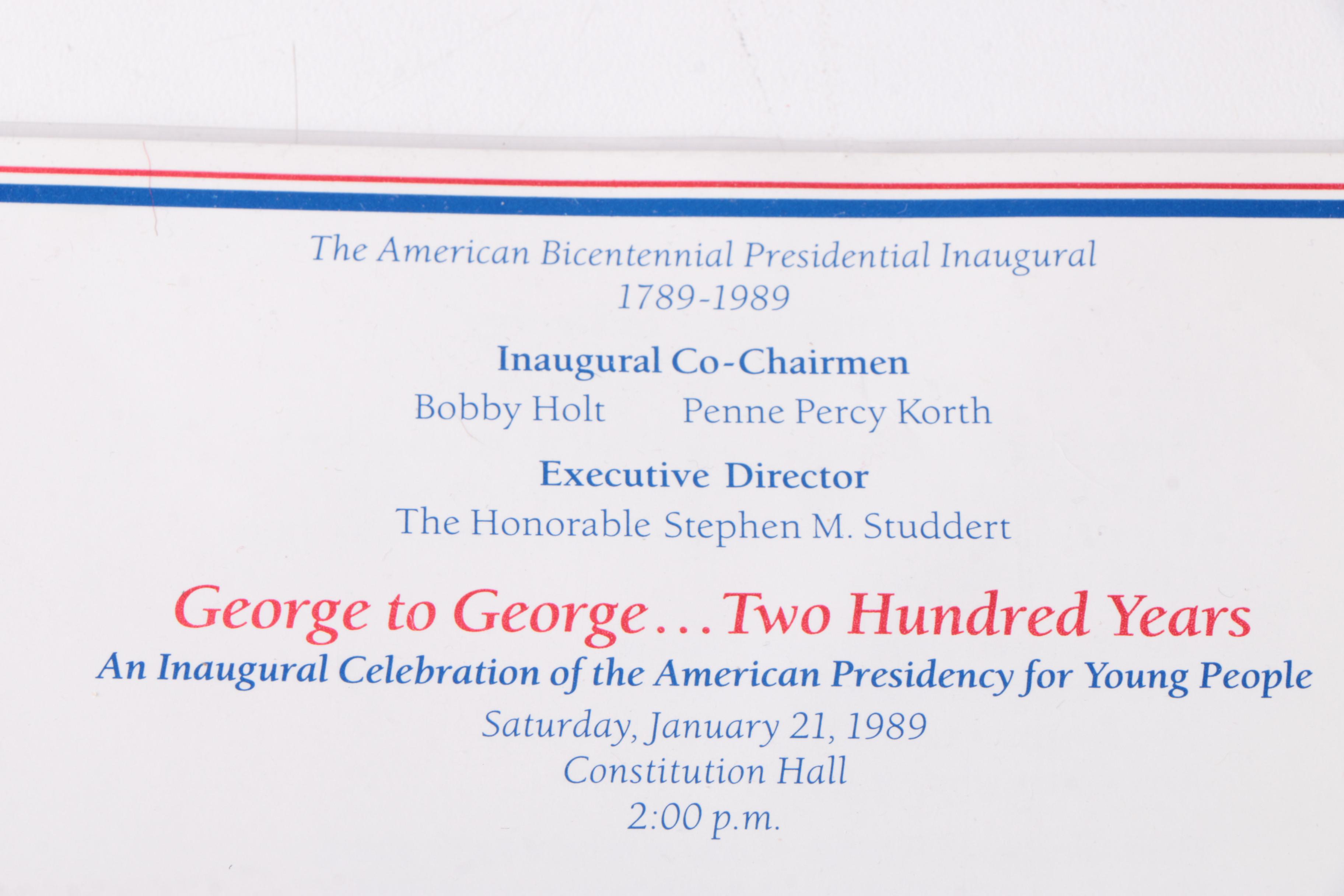 President George H.W. Bush Memorabilia