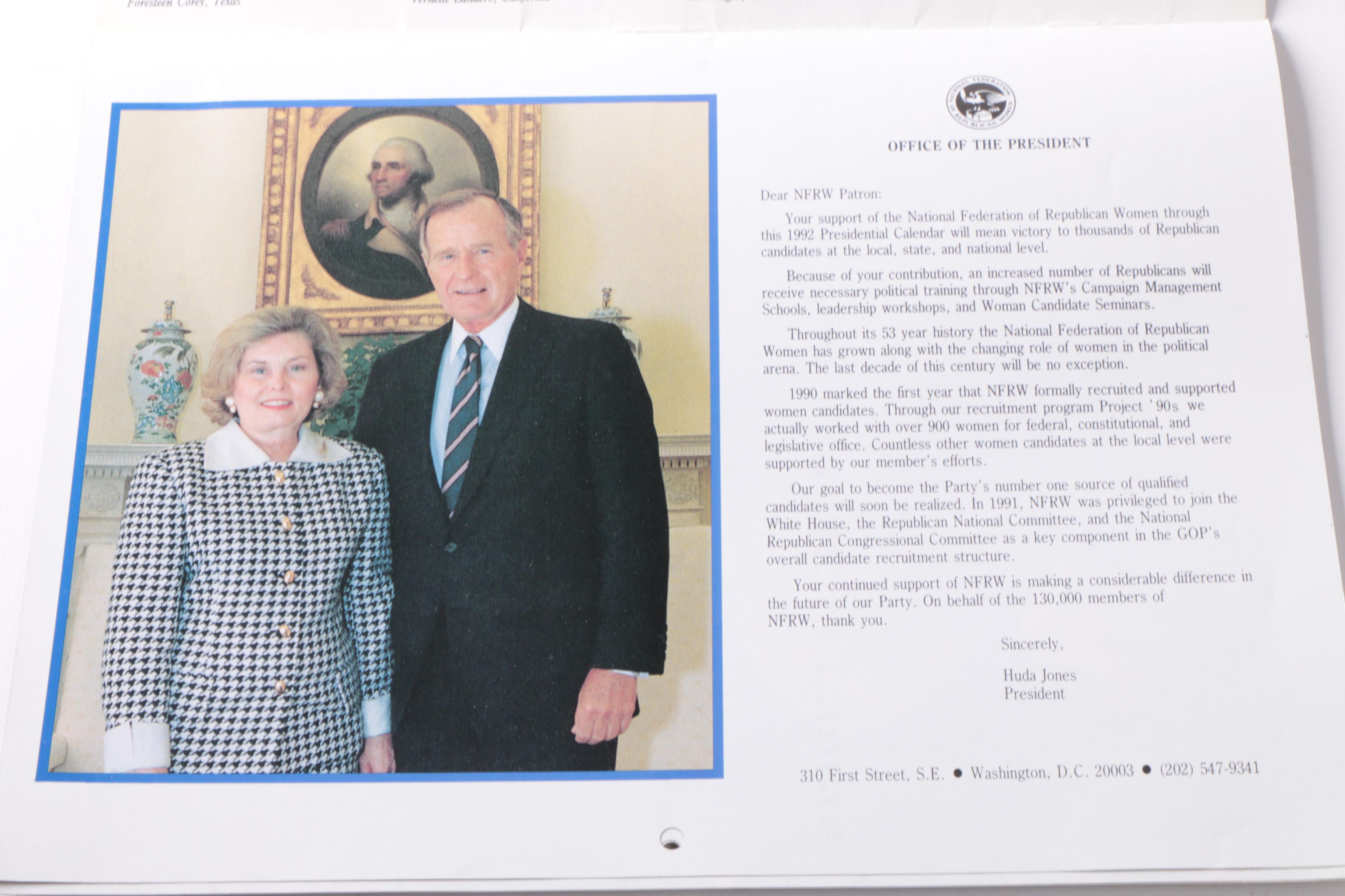 President George H.W. Bush Memorabilia