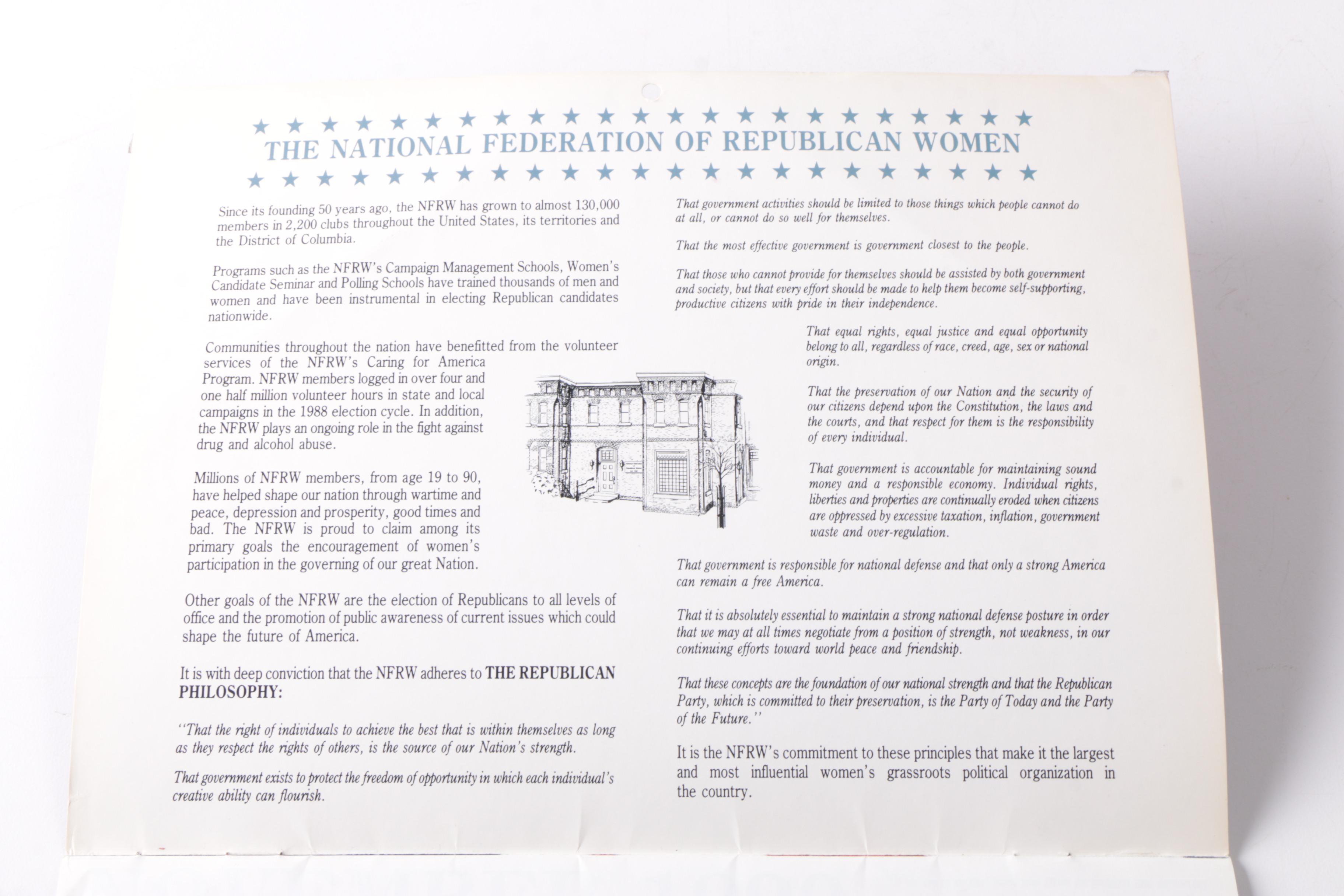 President George H.W. Bush Memorabilia