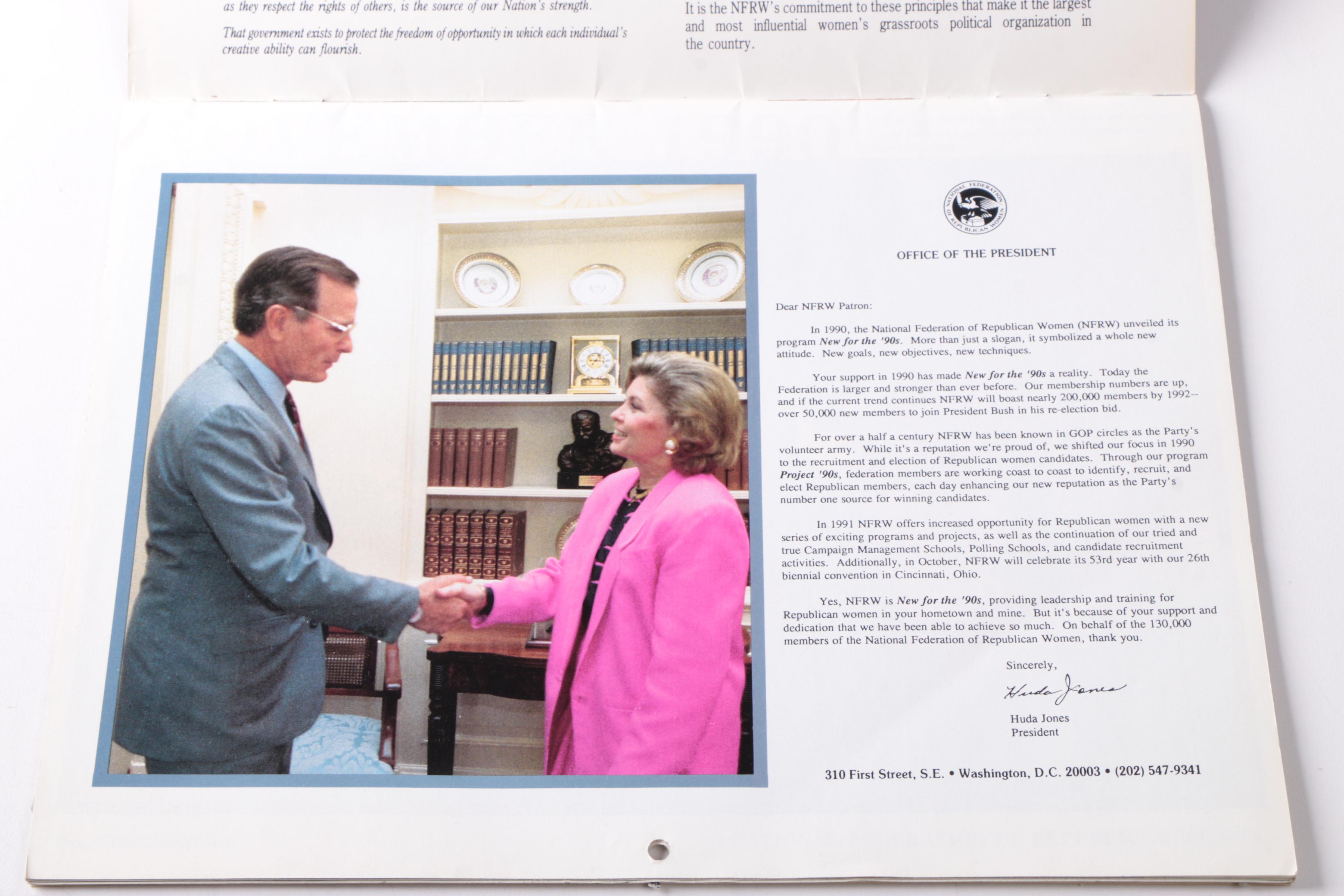 President George H.W. Bush Memorabilia