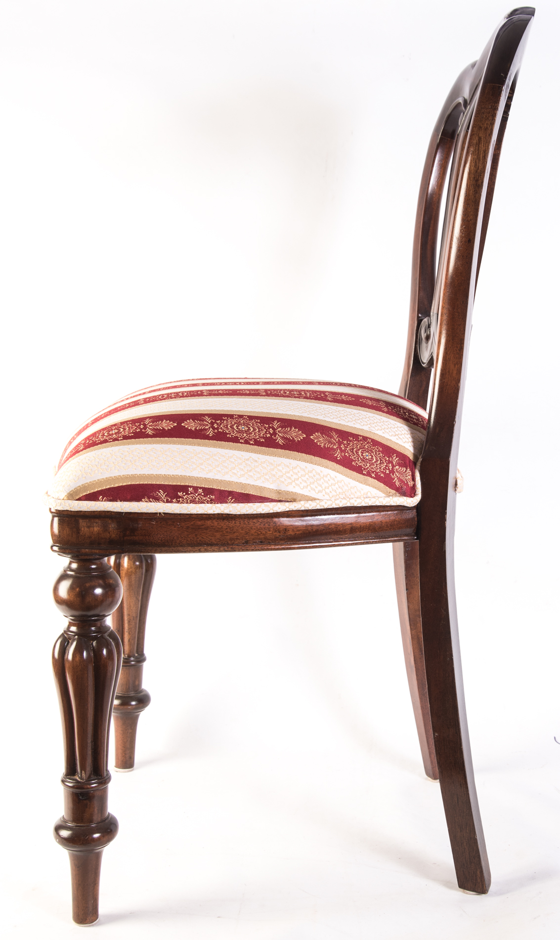 Victorian Style Balloon Back Chair