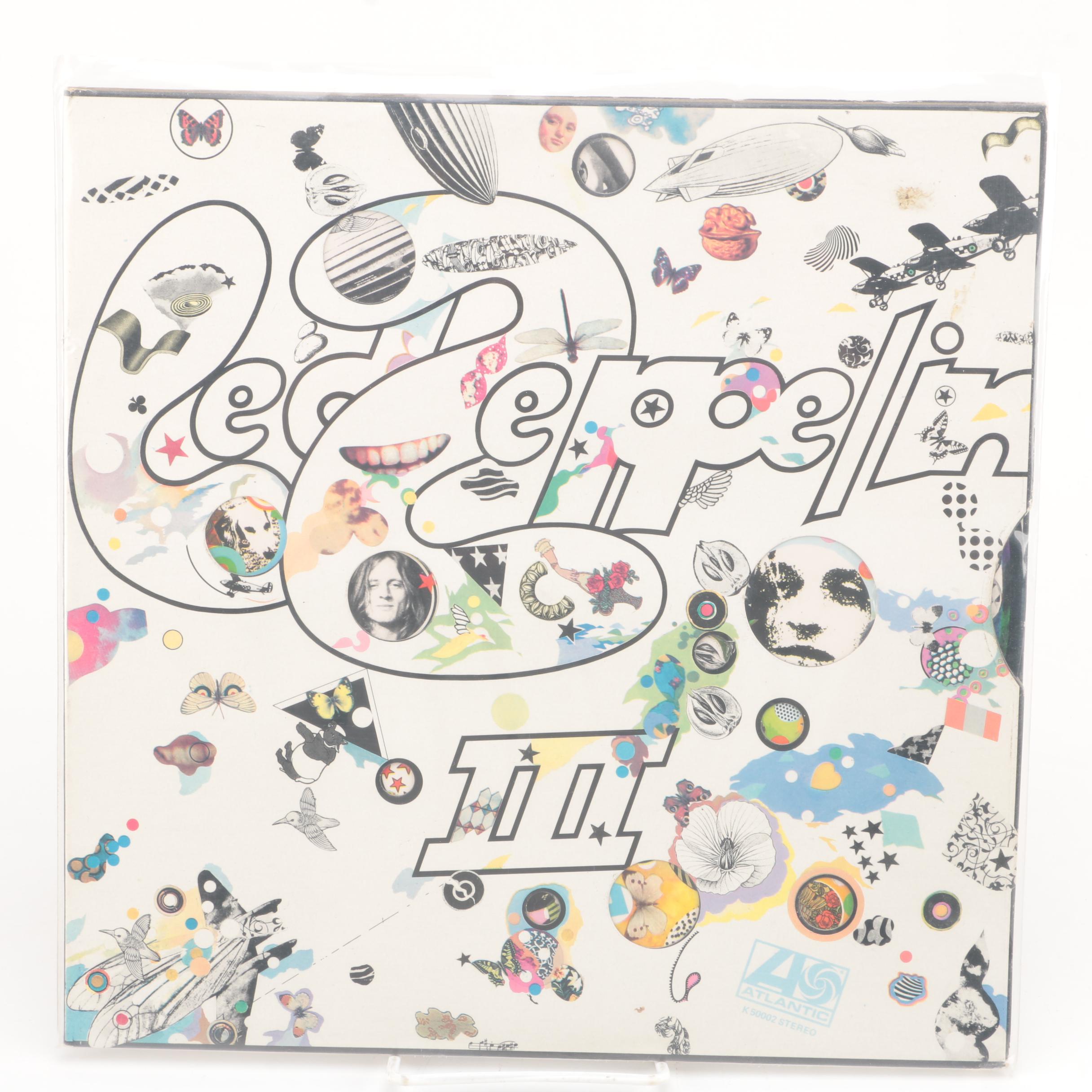 Led Zeppelin UK Pressing Records Including "Led Zeppelin" and "Led Zeppelin II"