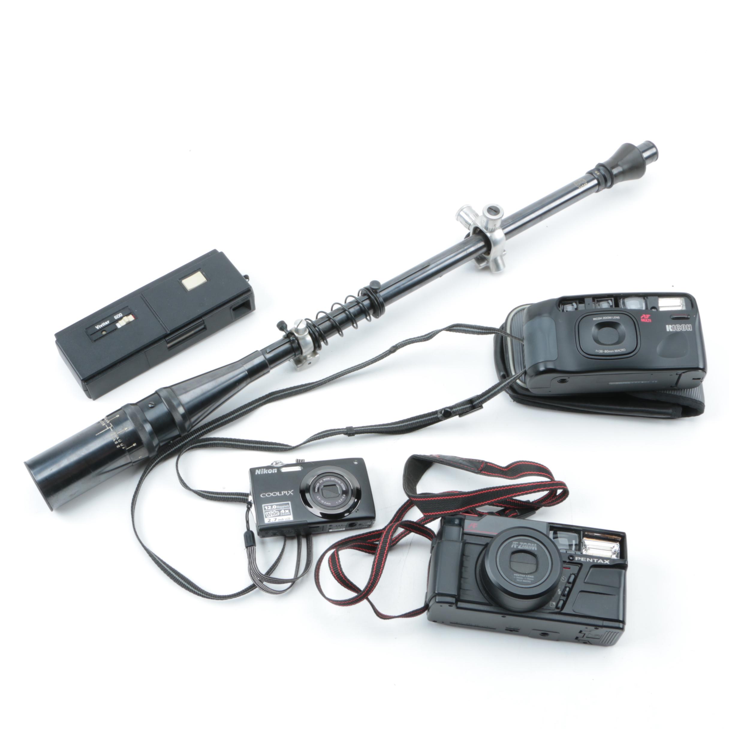 Still Cameras and J.Unertl Rifle Scope