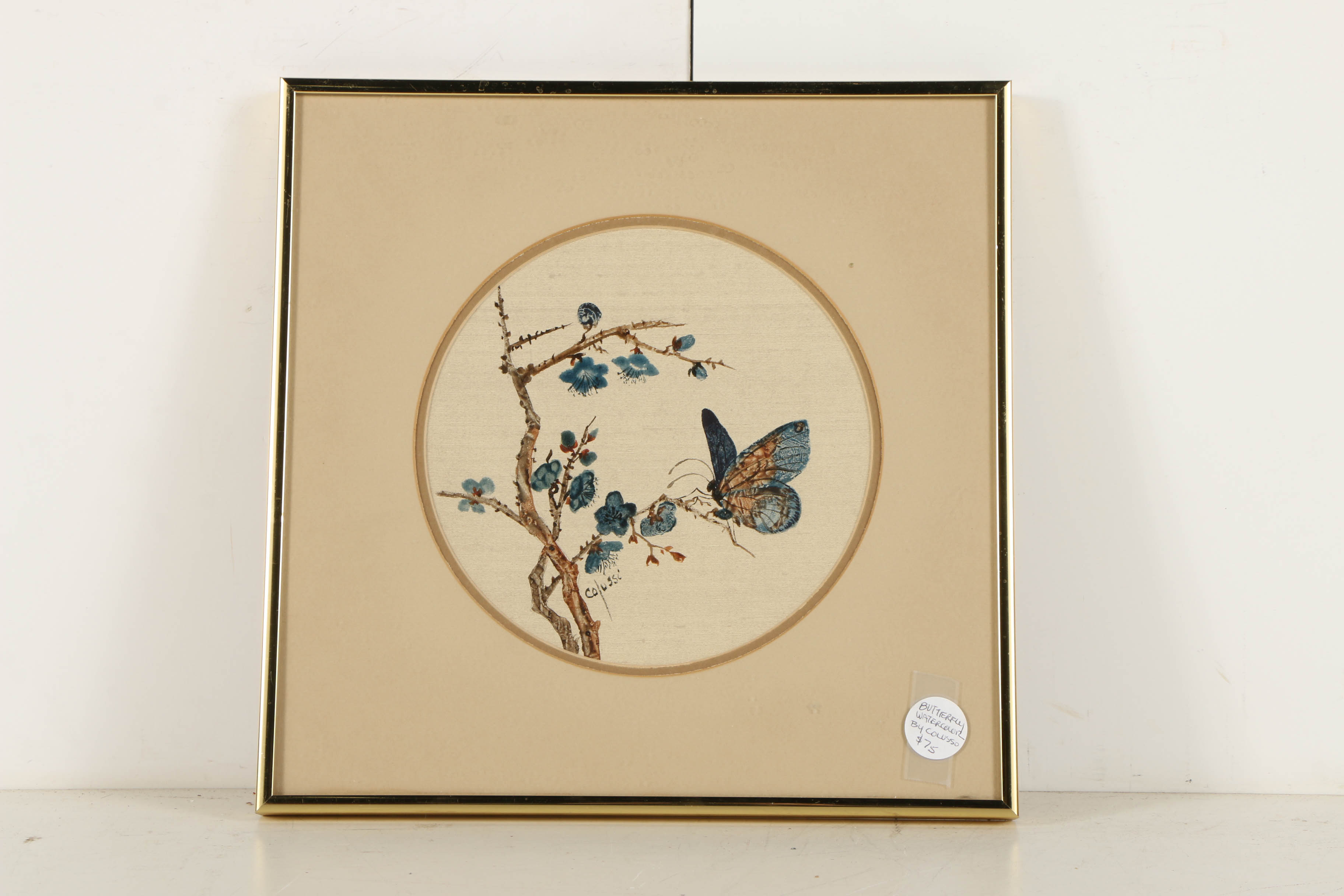 Louise Colussi Watercolor Paintings of Butterflies