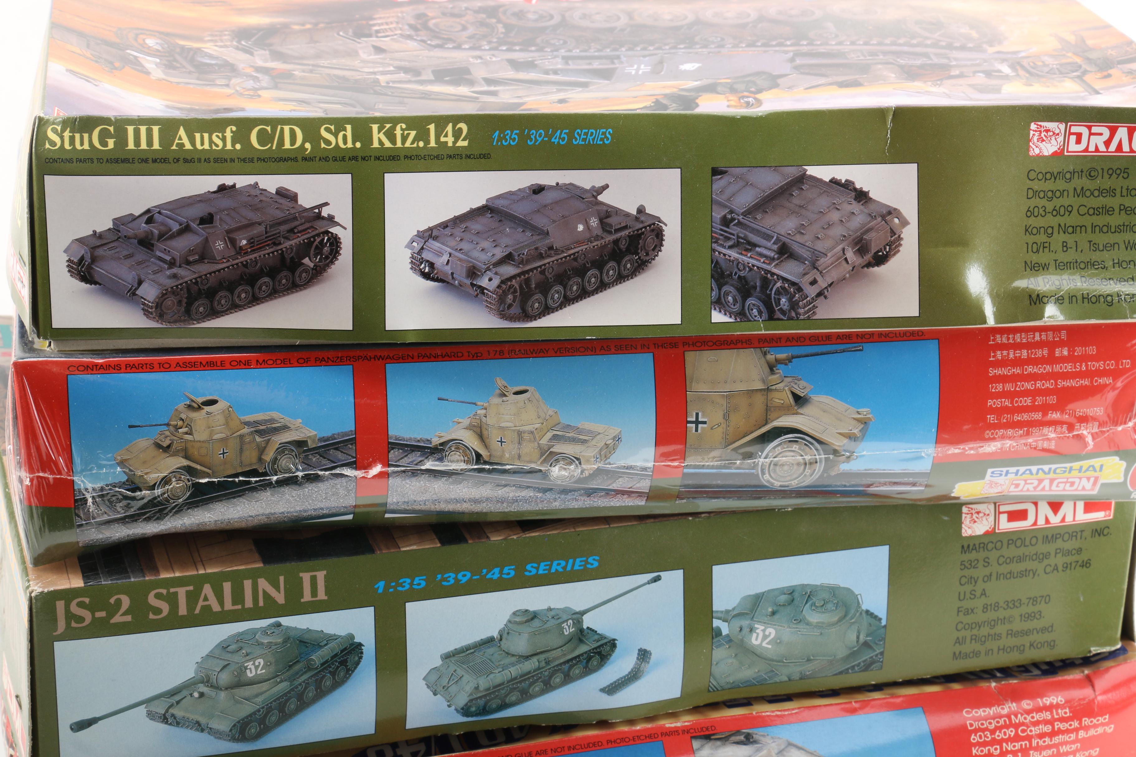 Model Tank Kits by Dragon Models Limited