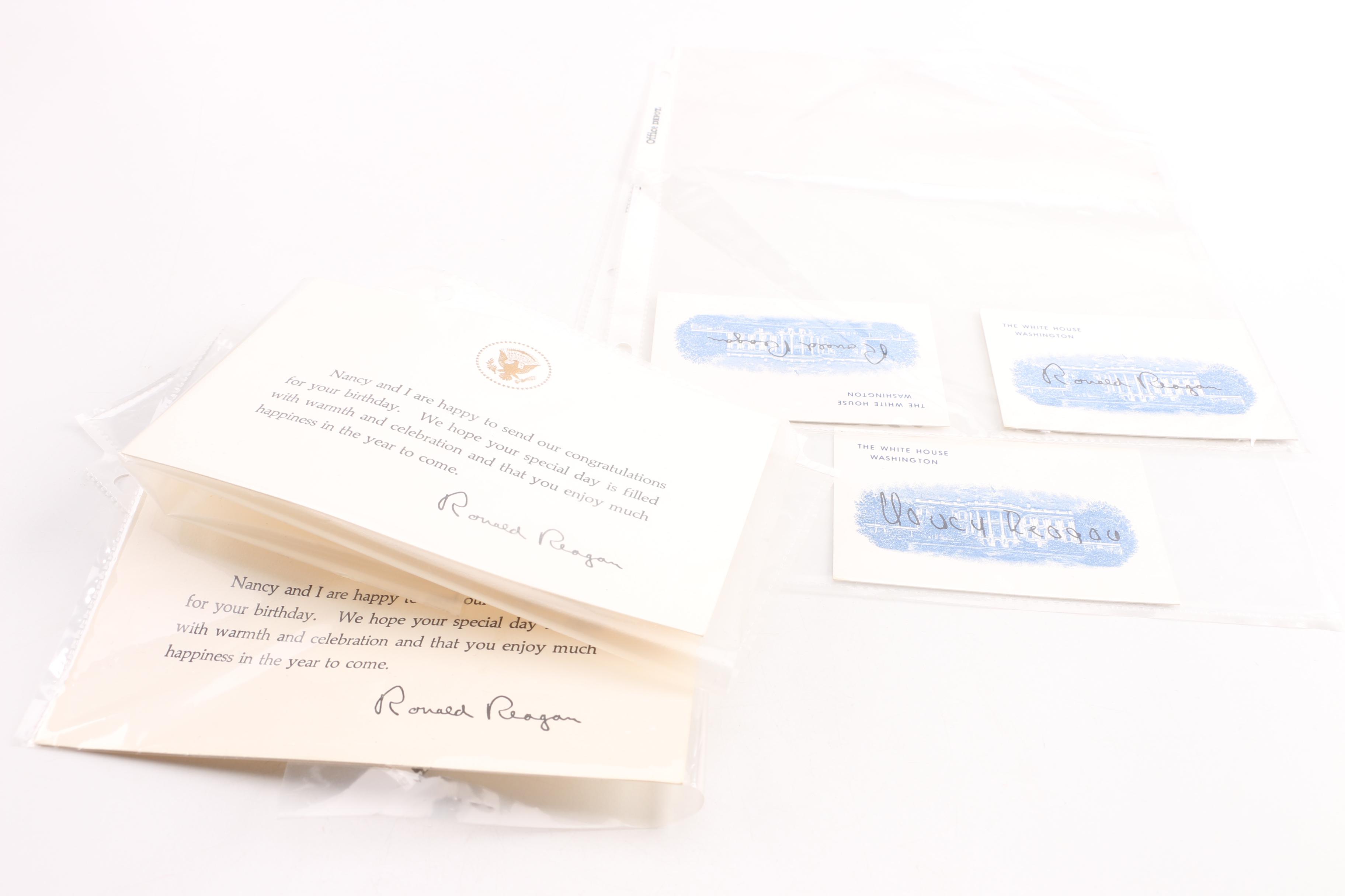 Ronald Reagan Memorabilia with White House Issued Gifts