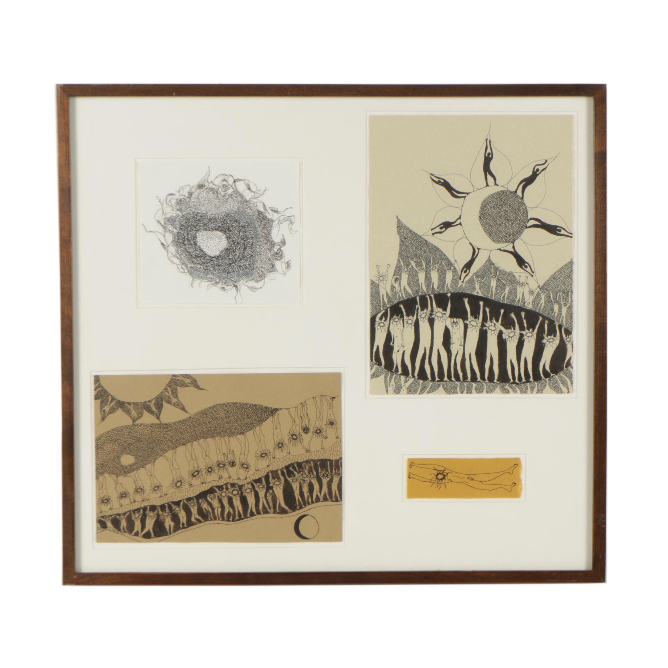 Ink Drawings "Cycle of Life"