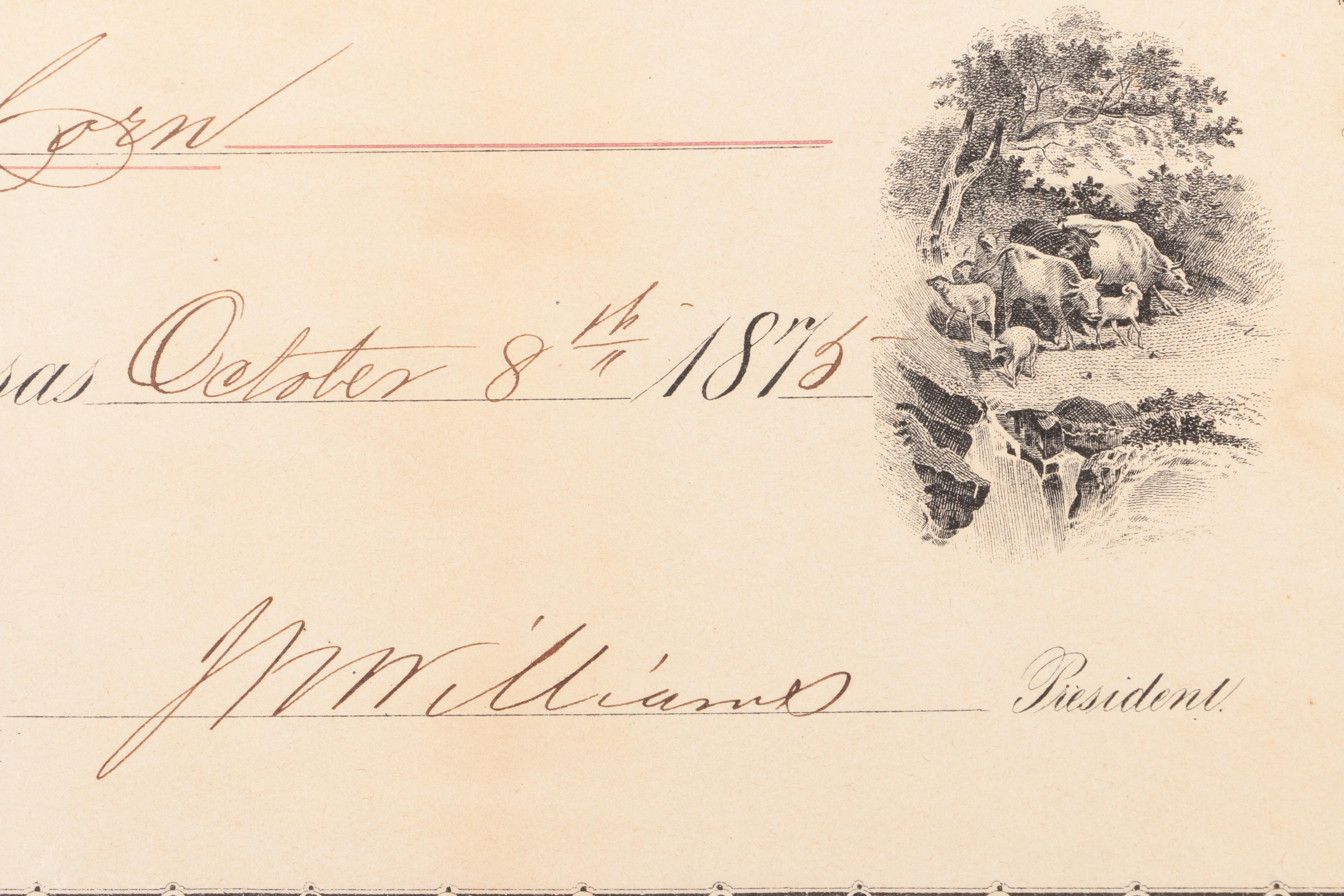 Agricultural and Mechanical Association of Kansas Diploma