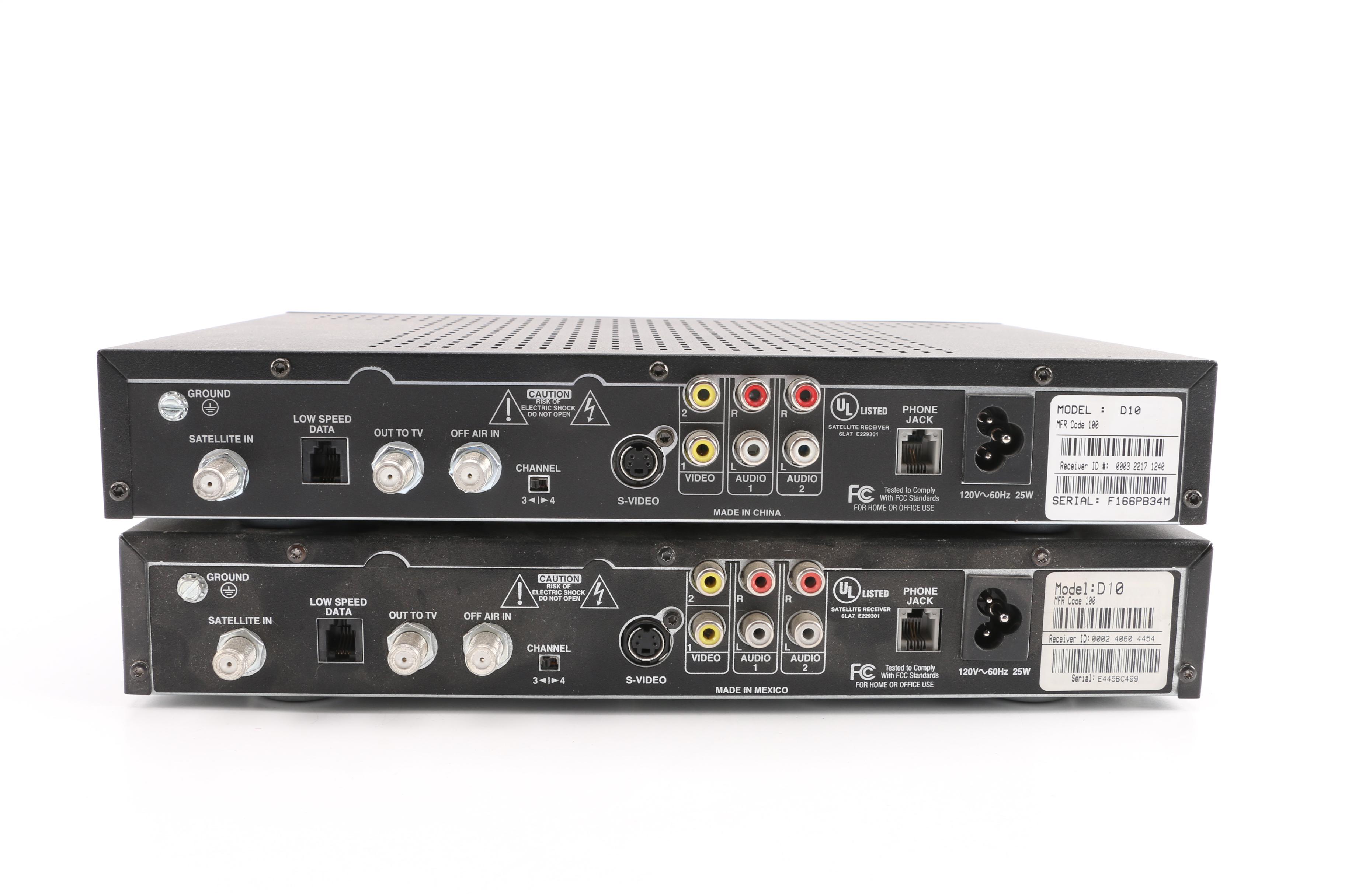 DirecTV Cable Receiver Boxes