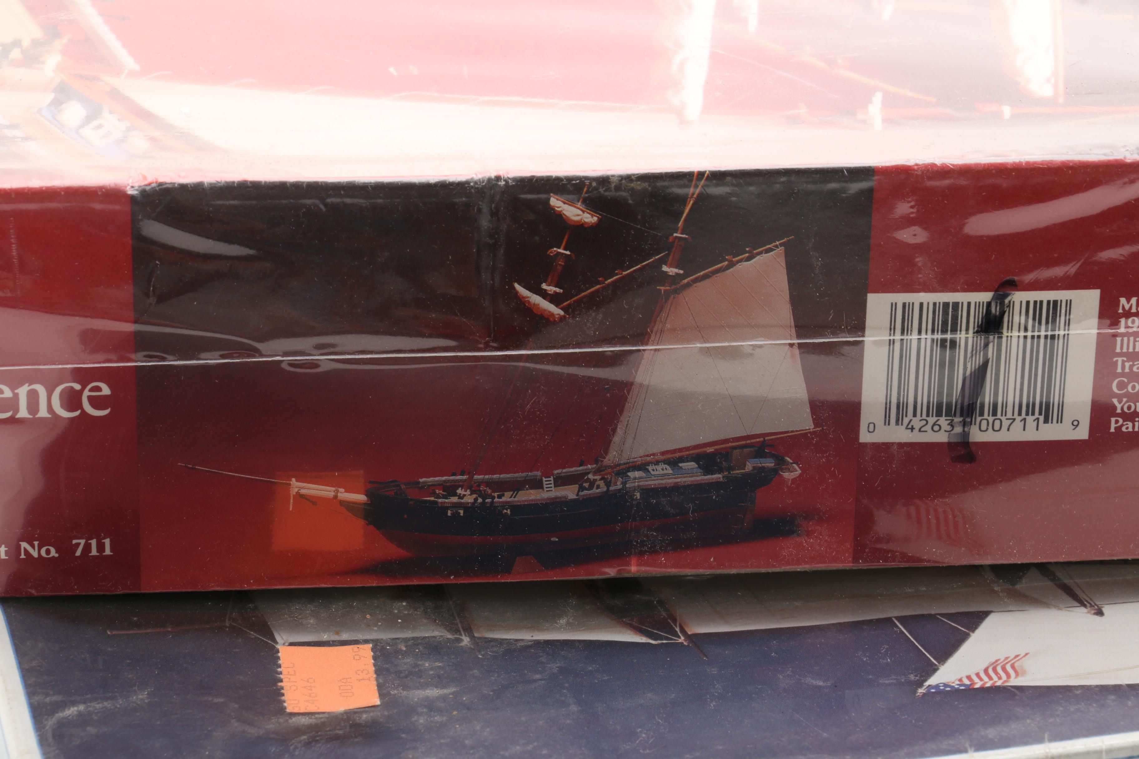 Revell and Lindberg Sailing Ship Model Kits