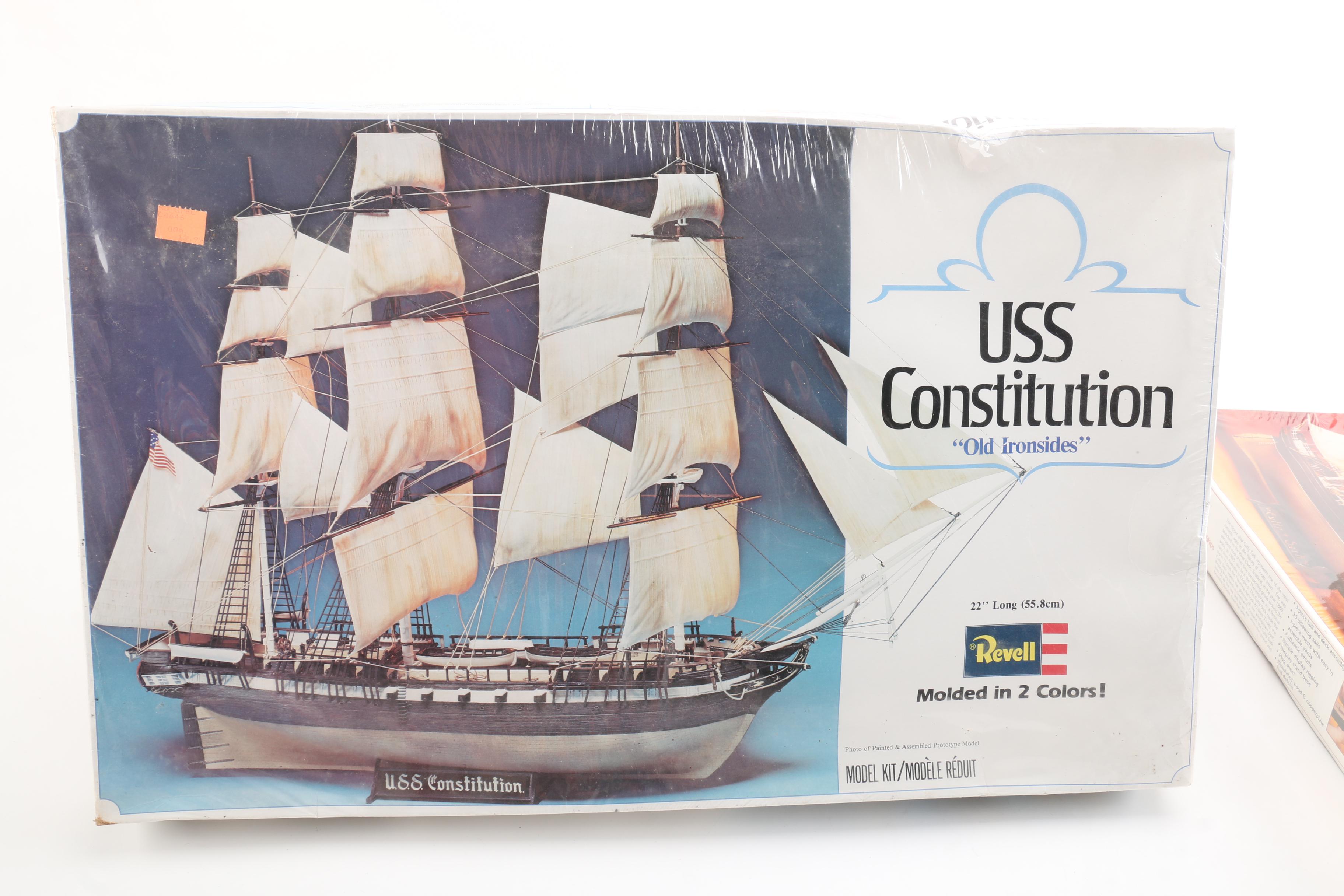Revell and Lindberg Sailing Ship Model Kits