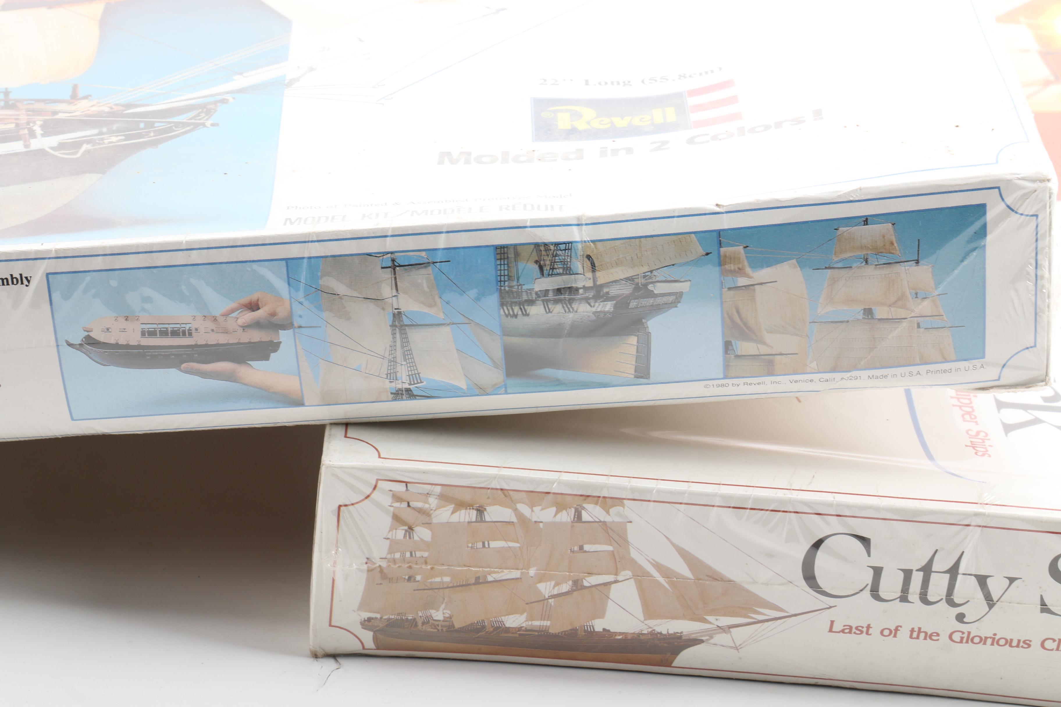 Revell and Lindberg Sailing Ship Model Kits