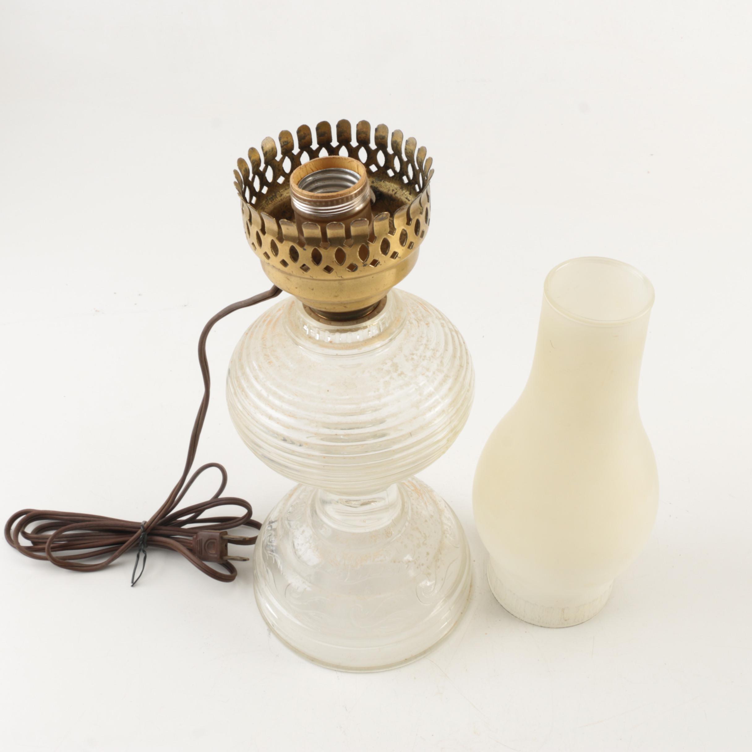 Electrified Kerosene Lamp