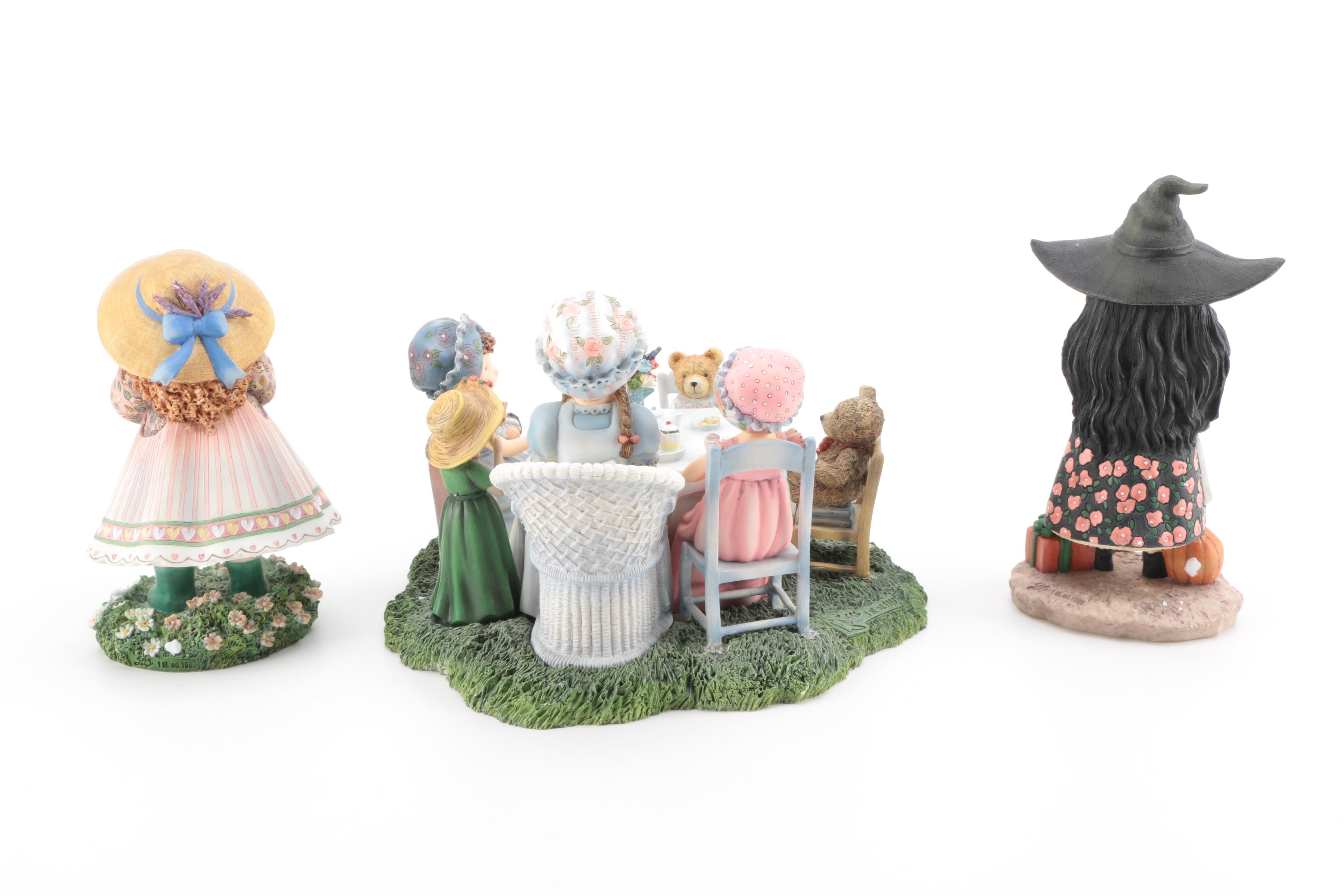 Special Friends First Edition "Katie the Good Witch" and Other Ceramic Figurines