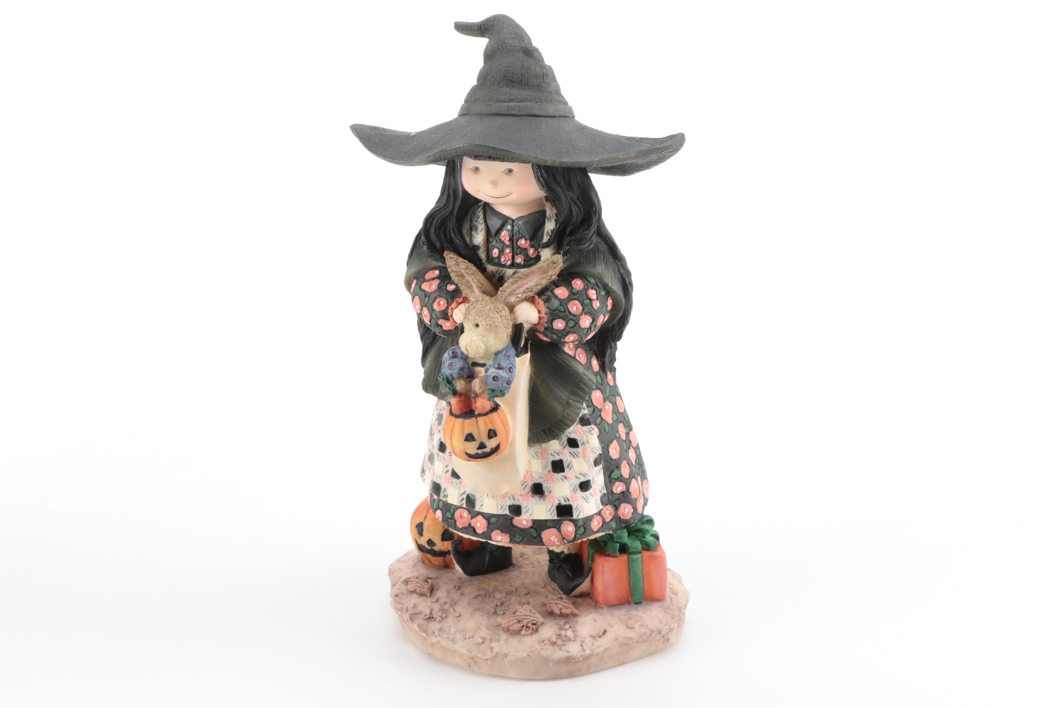 Special Friends First Edition "Katie the Good Witch" and Other Ceramic Figurines