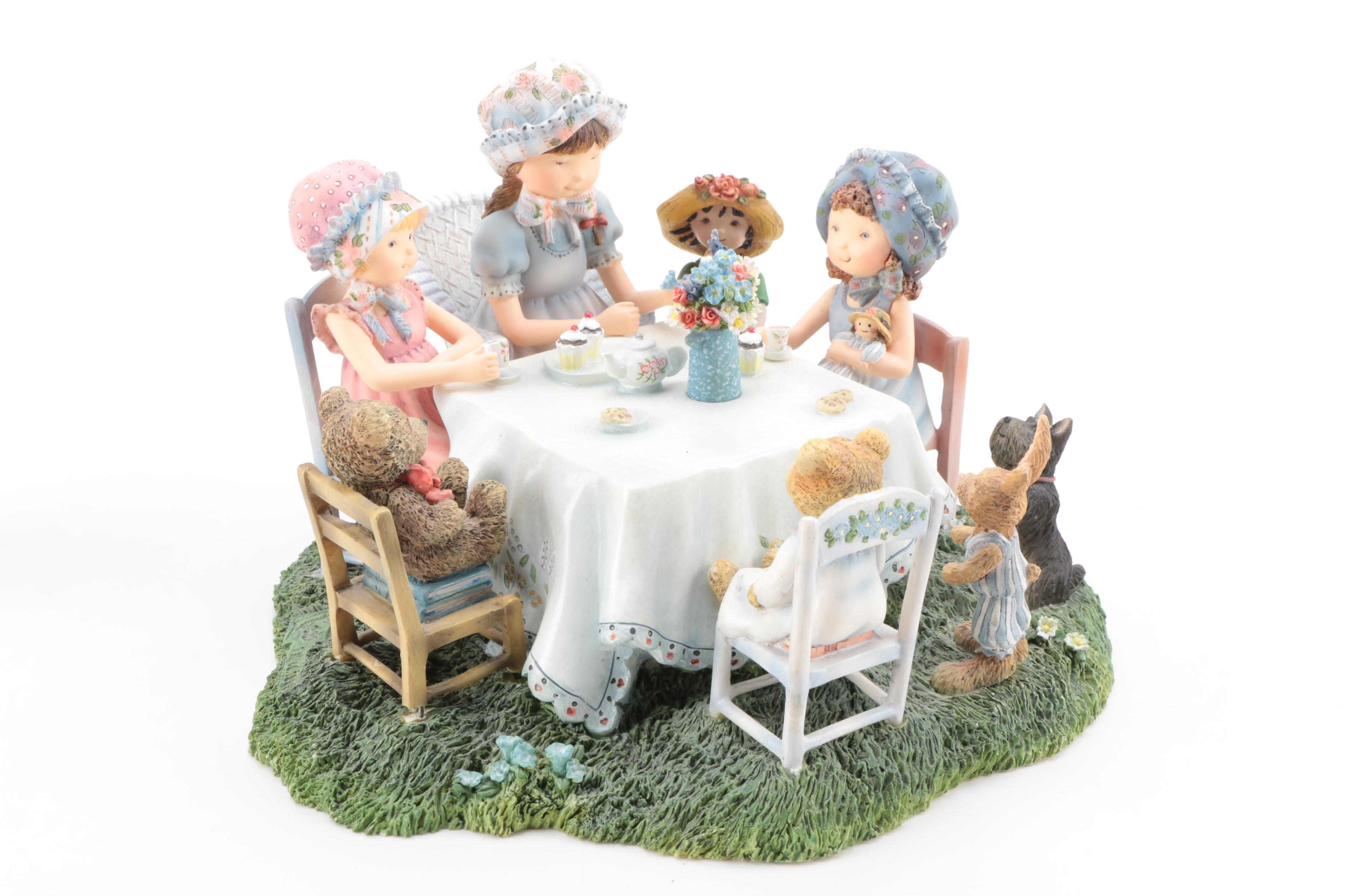 Special Friends First Edition "Katie the Good Witch" and Other Ceramic Figurines