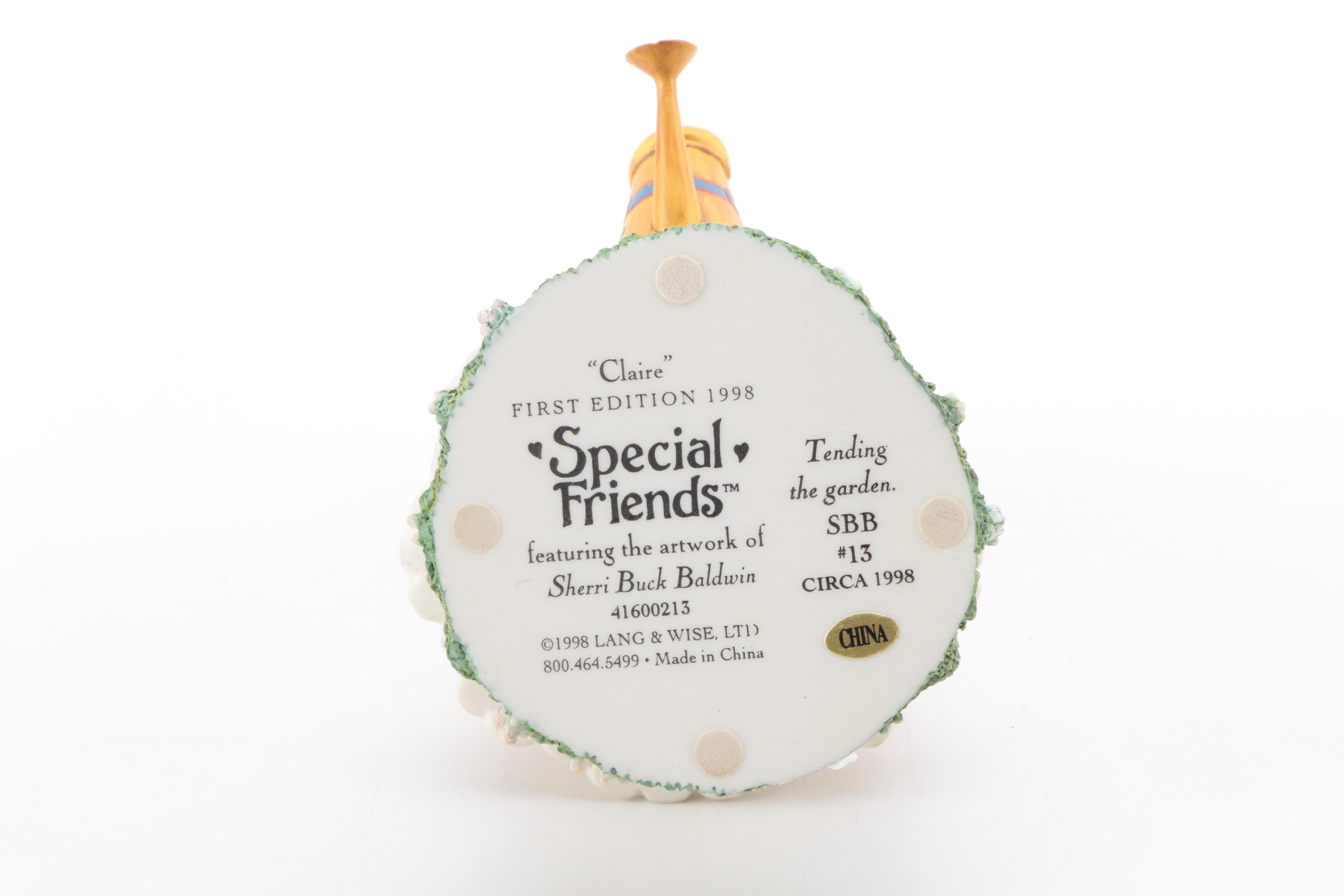 Special Friends First Edition "Katie the Good Witch" and Other Ceramic Figurines