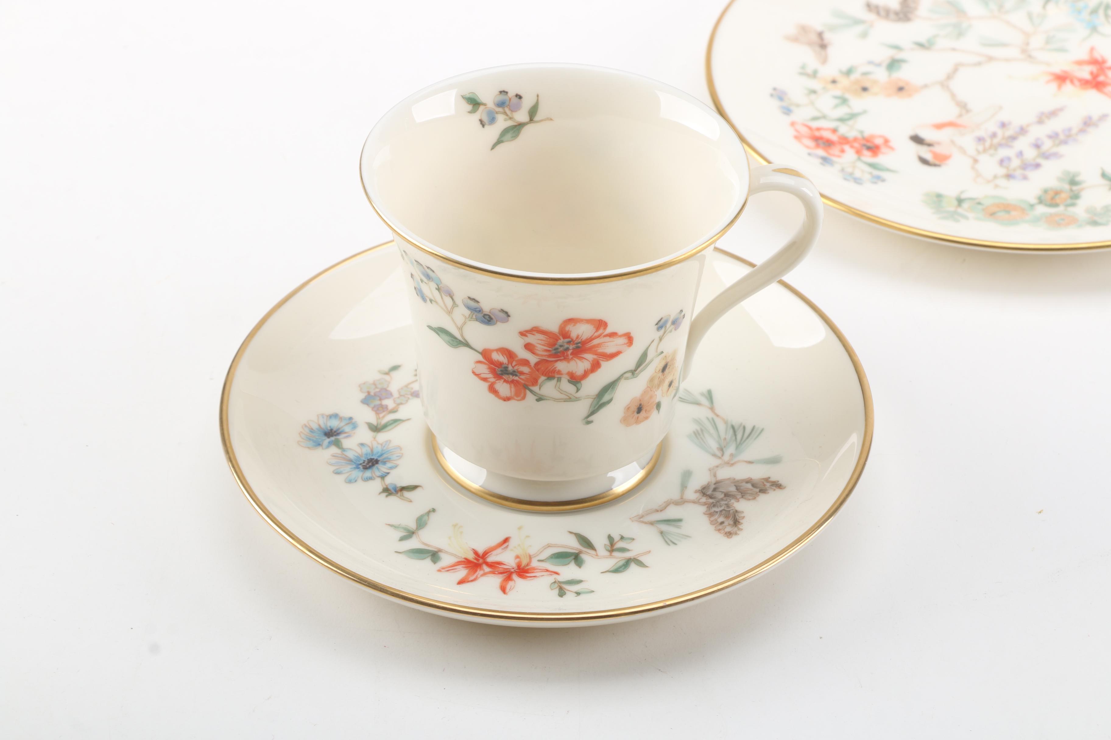 Gorham "Chinoiserie" Fine China Place Setting
