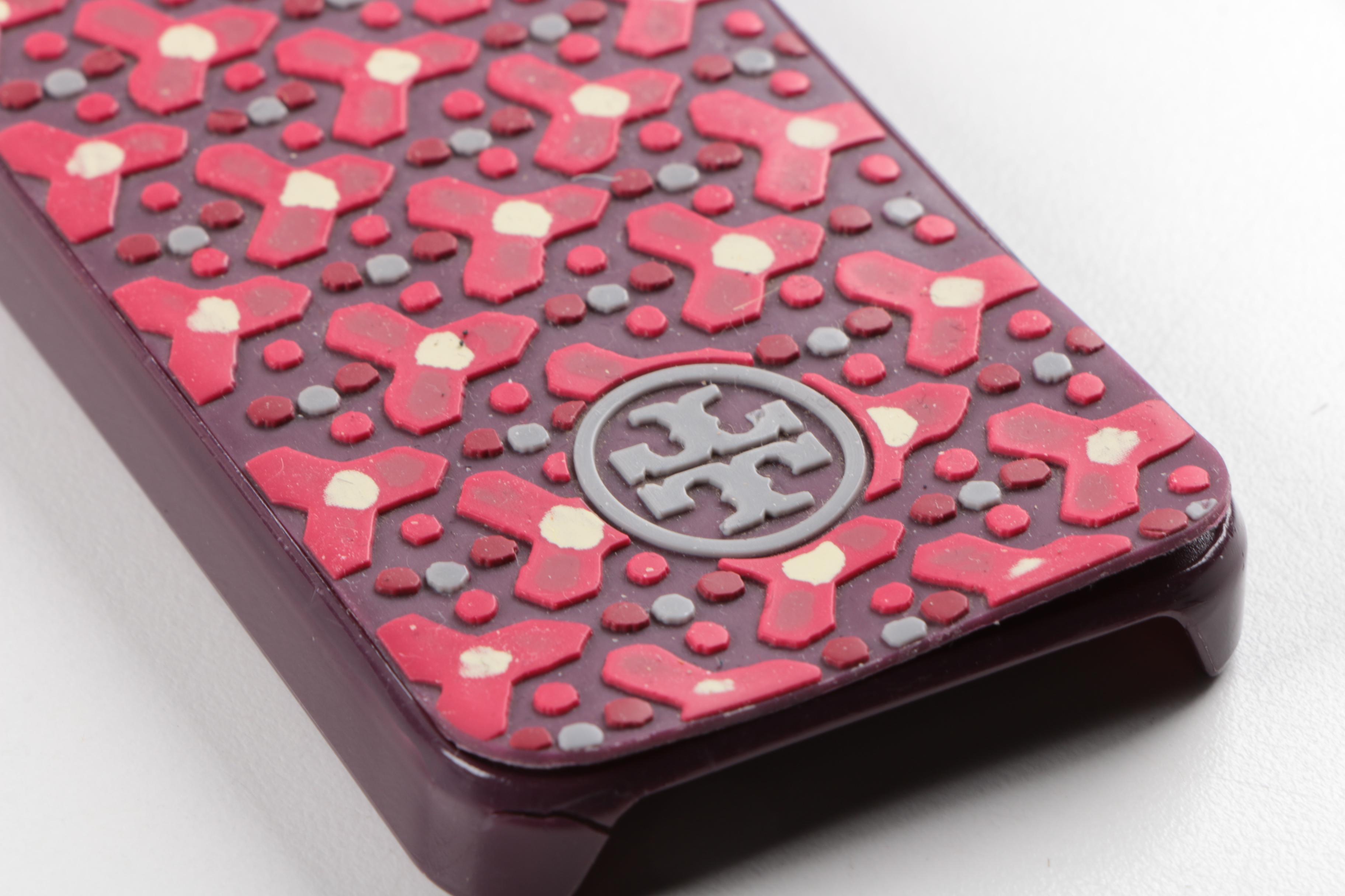 Women's Accessories Including Tory Burch Phone Cases and Hair Bows