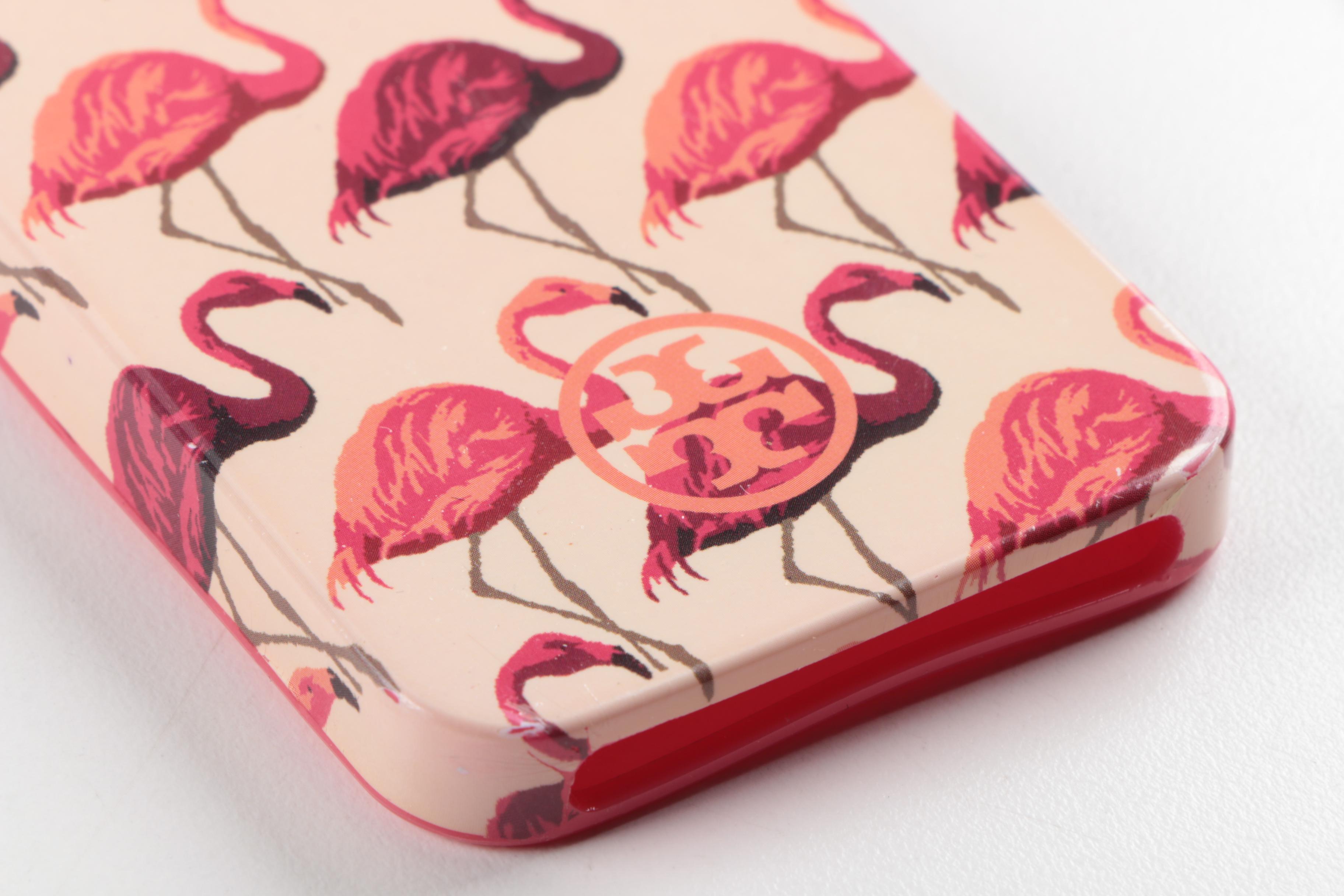 Women's Accessories Including Tory Burch Phone Cases and Hair Bows