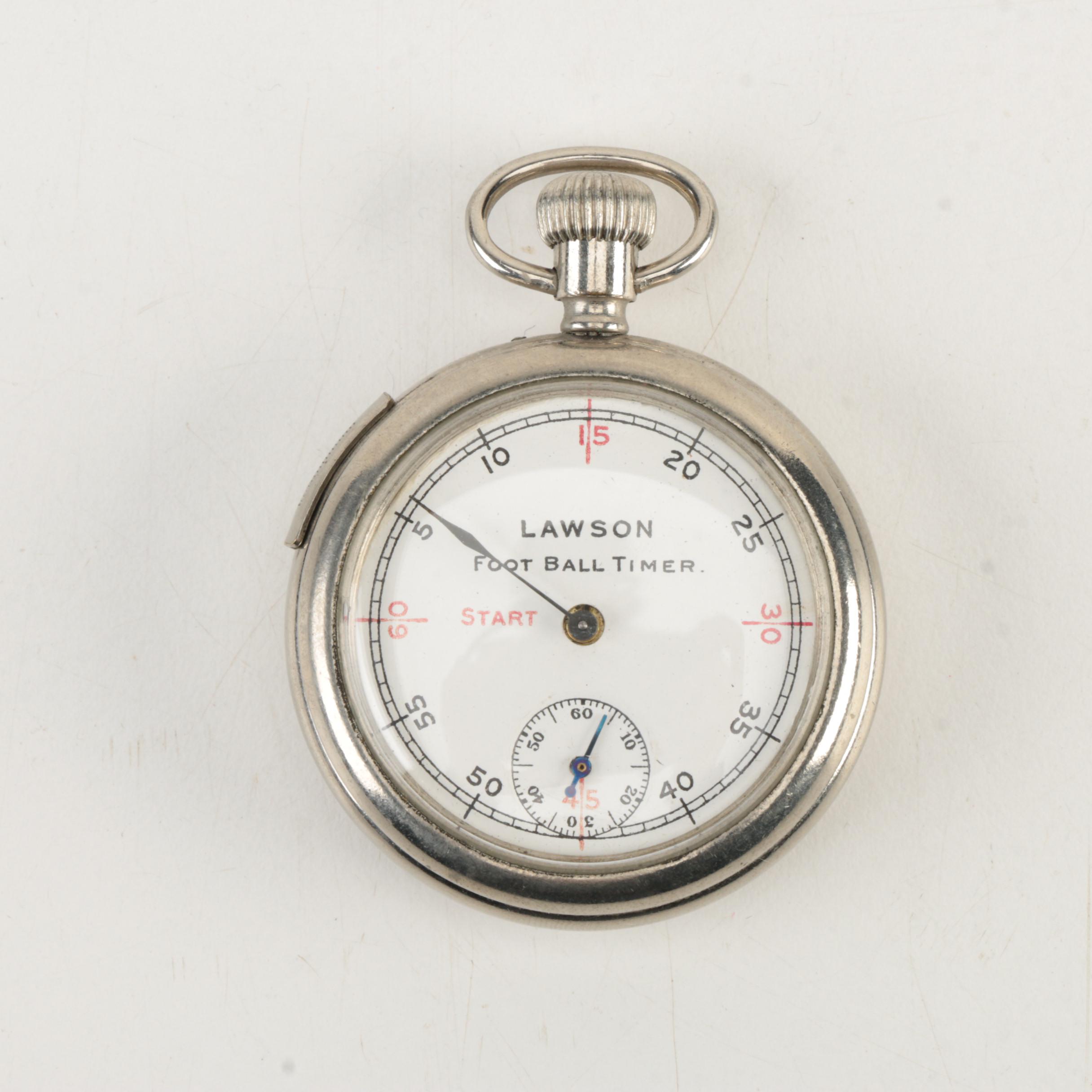 Vintage "Lawson Foot Ball Timer" Stopwatch