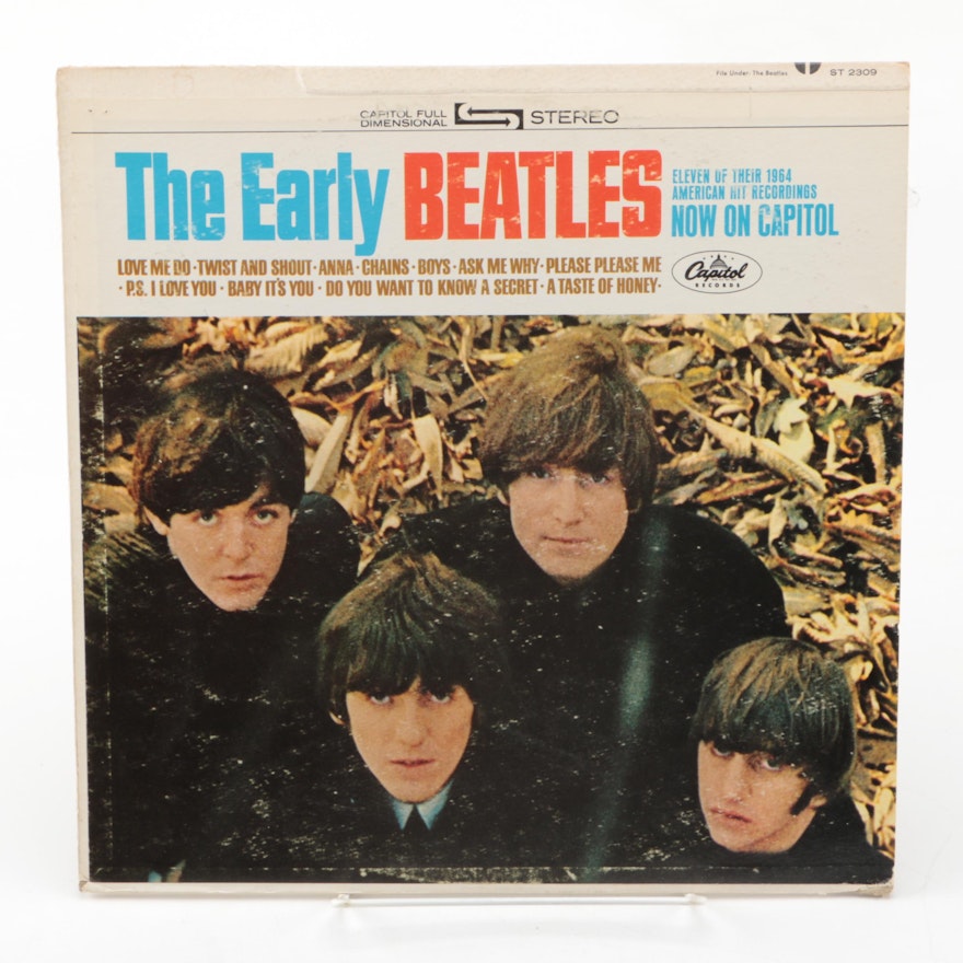 "The Early Beatles" Apple Records Reissue Stereo Record