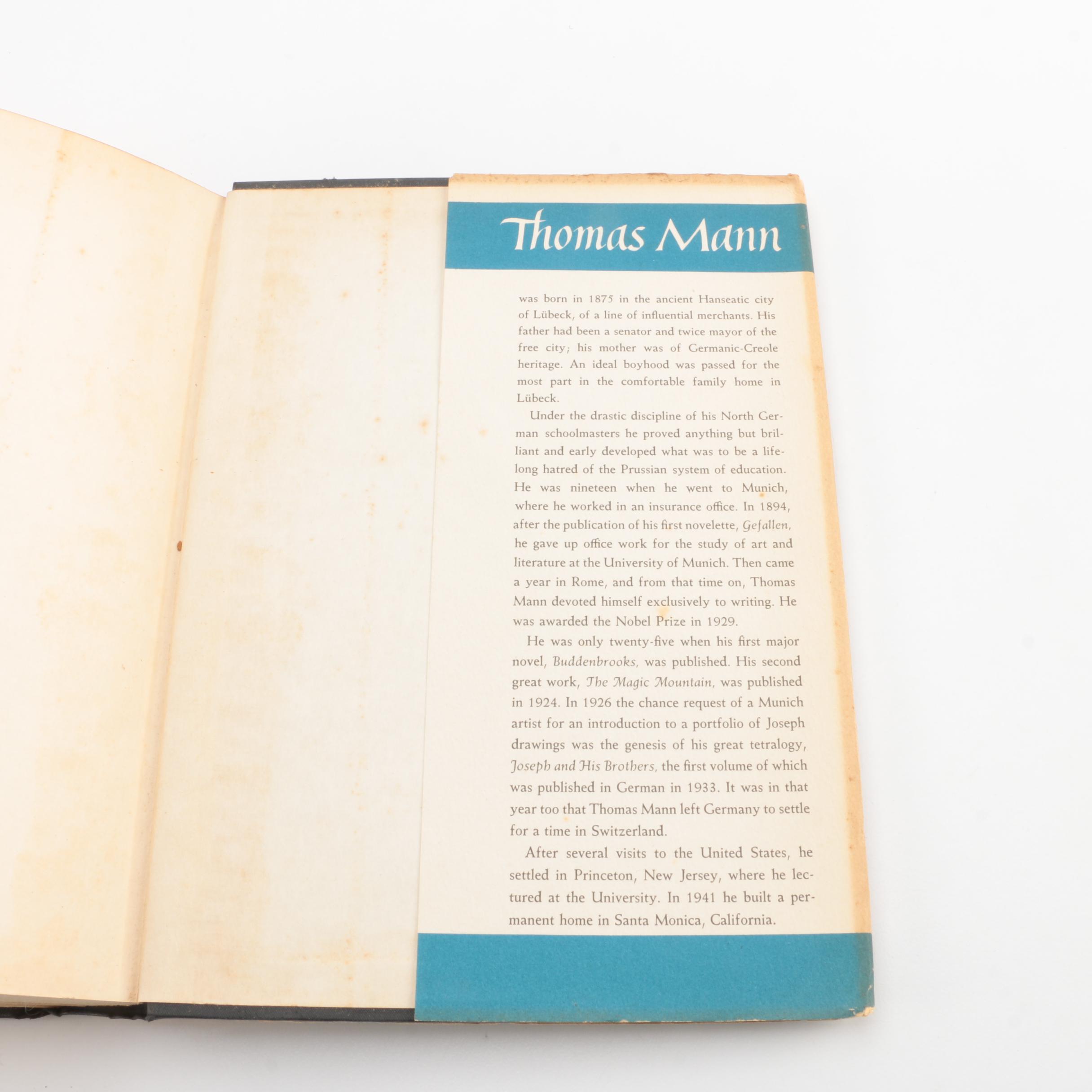 First Single-Volume Edition 1948 "Joseph and His Brothers" by Thomas Mann