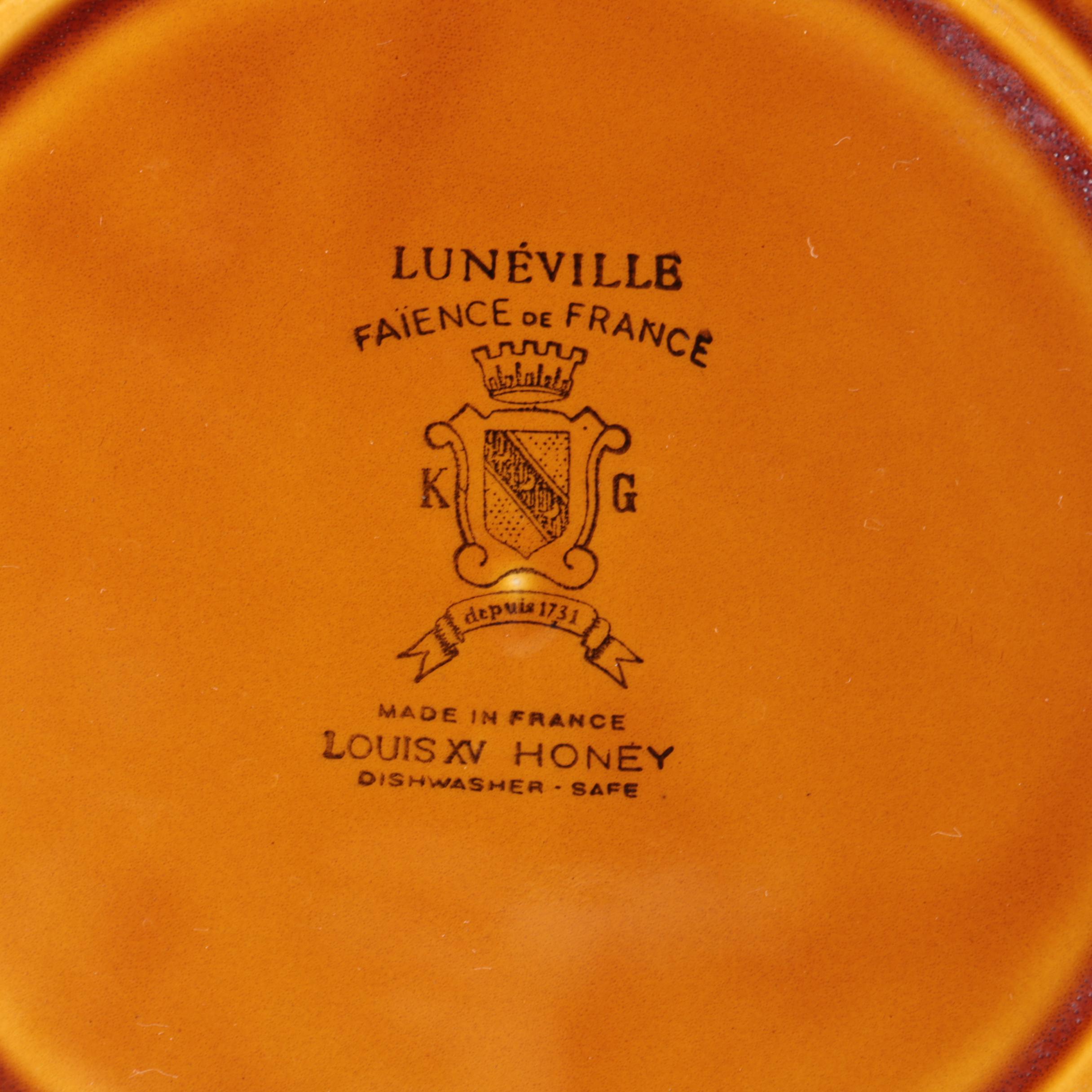 Luneville "Louis XV Honey" Tableware